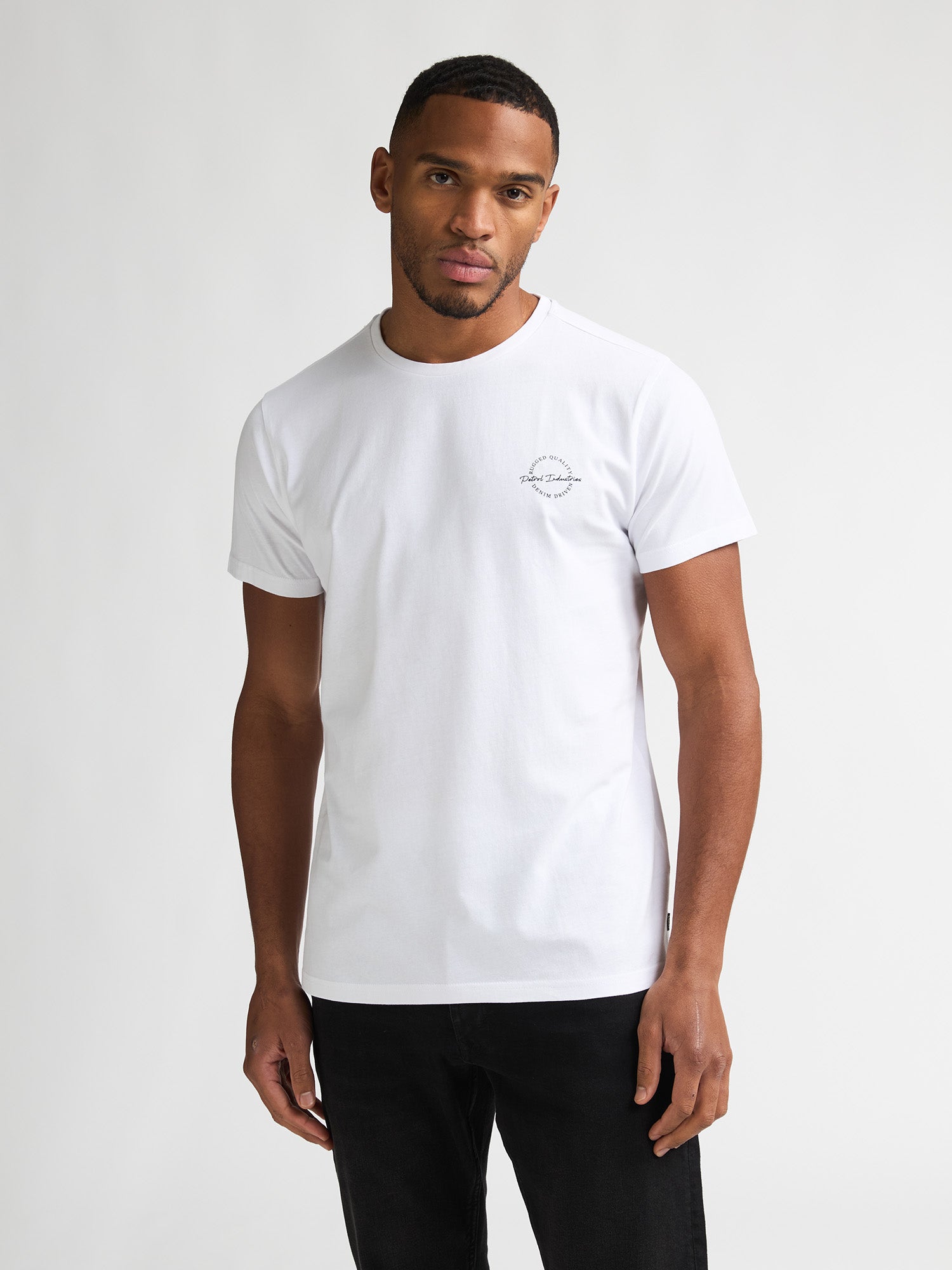 Petrol Industries Men T-Shirt Short Sleeve Regular Fit Diverse