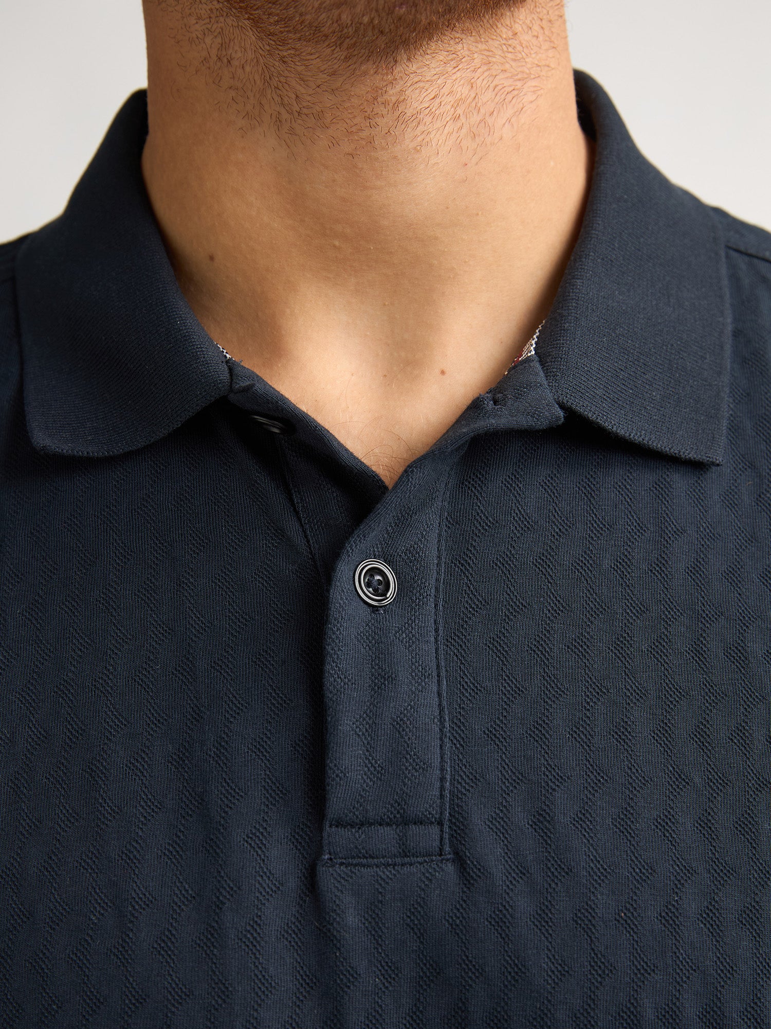 Petrol Industries Men Polo Short Sleeve Regular Fit Navy Blue