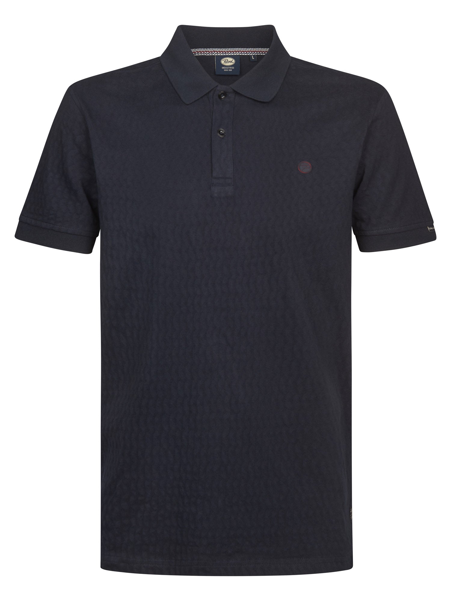 Petrol Industries Men Polo Short Sleeve Regular Fit Navy Blue