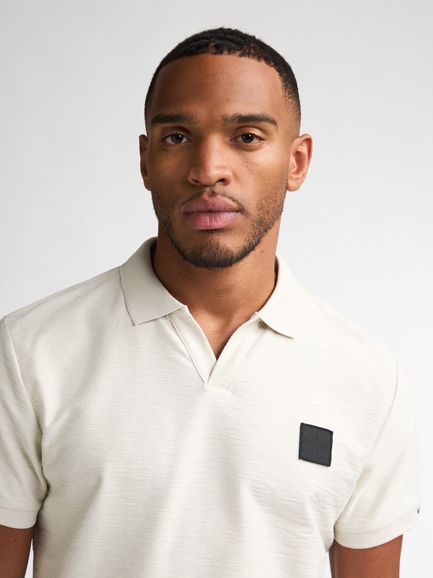 Petrol Industries Men Polo Short Sleeve Regular Fit Seashell