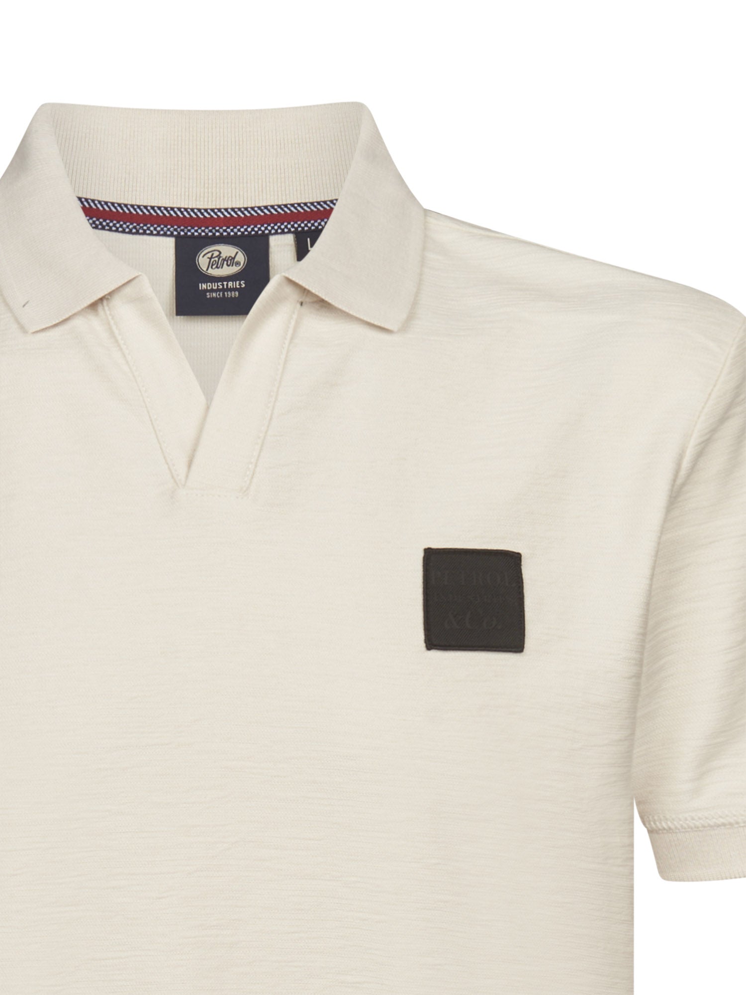 Petrol Industries Men Polo Short Sleeve Regular Fit Seashell