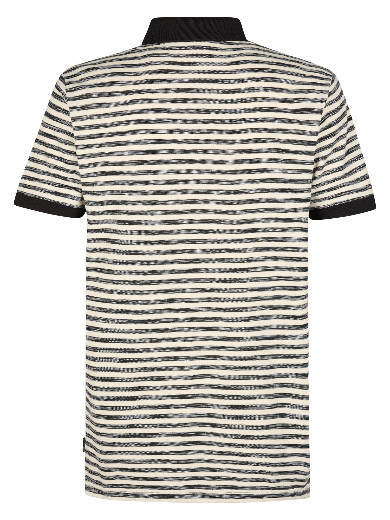 Petrol Industries Men Polo Short Sleeve Regular Fit Black