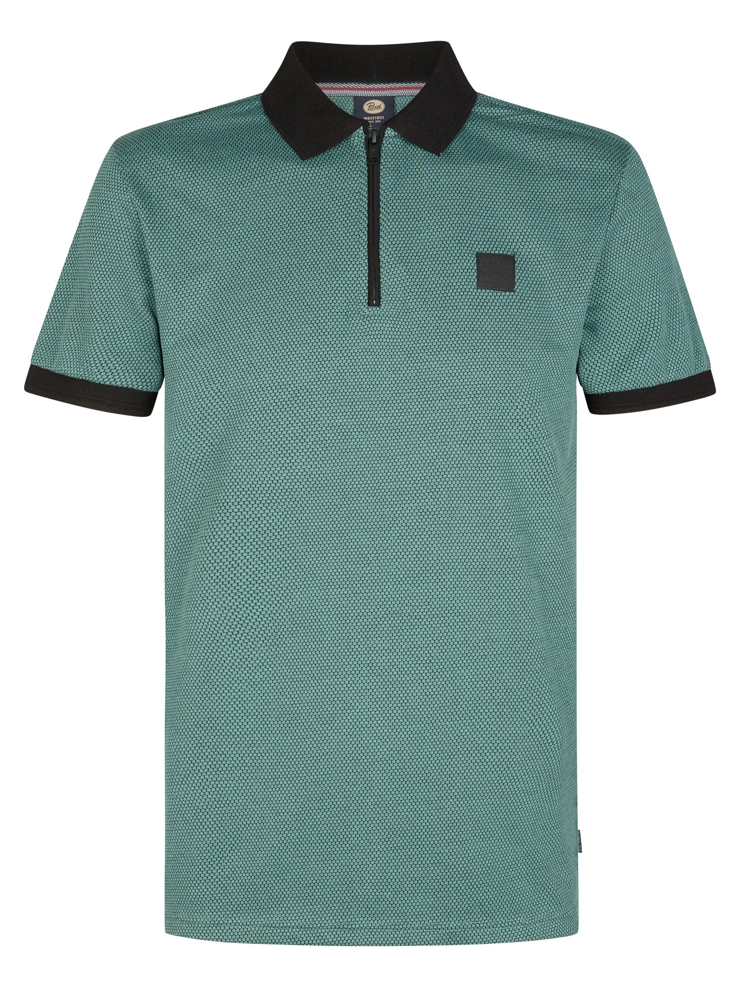 Petrol Industries Men Polo Short Sleeve Regular Fit Oil Green
