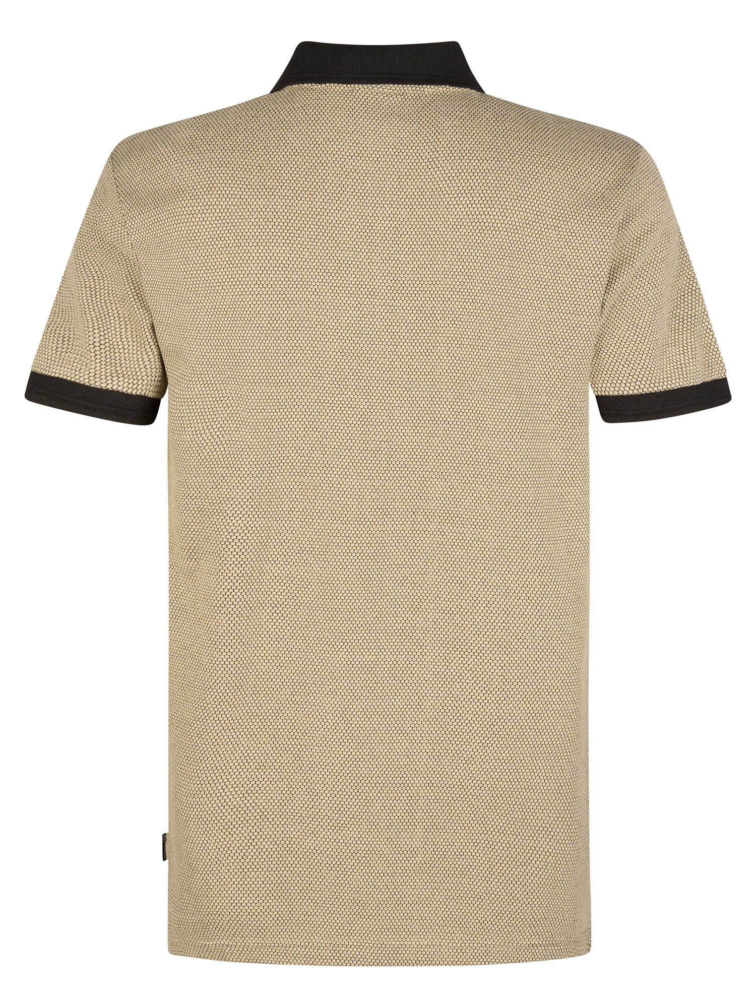 Petrol Industries Men Polo Short Sleeve Regular Fit Light Tan