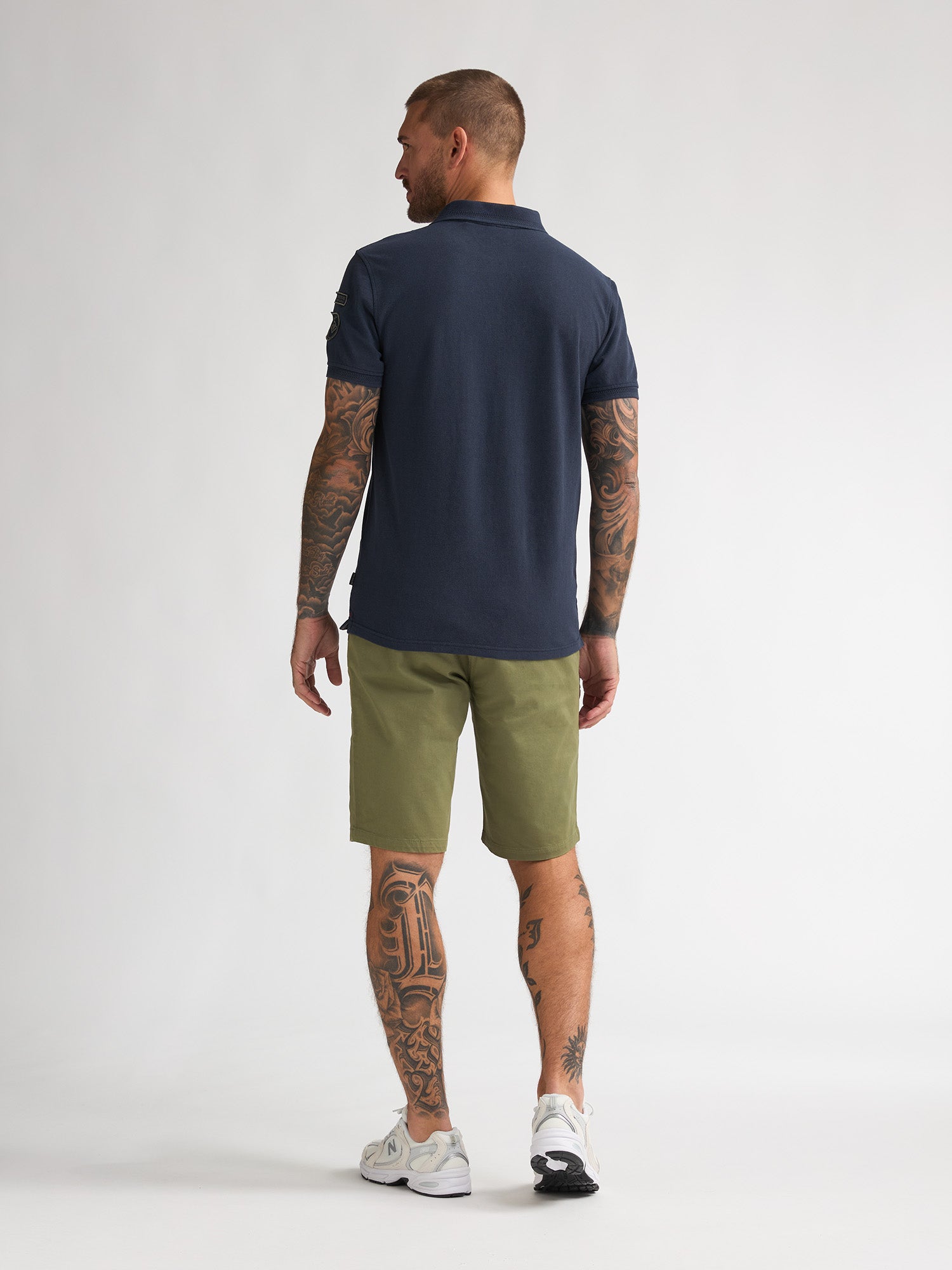Petrol Industries Men Polo Short Sleeve Regular Fit Navy Blue
