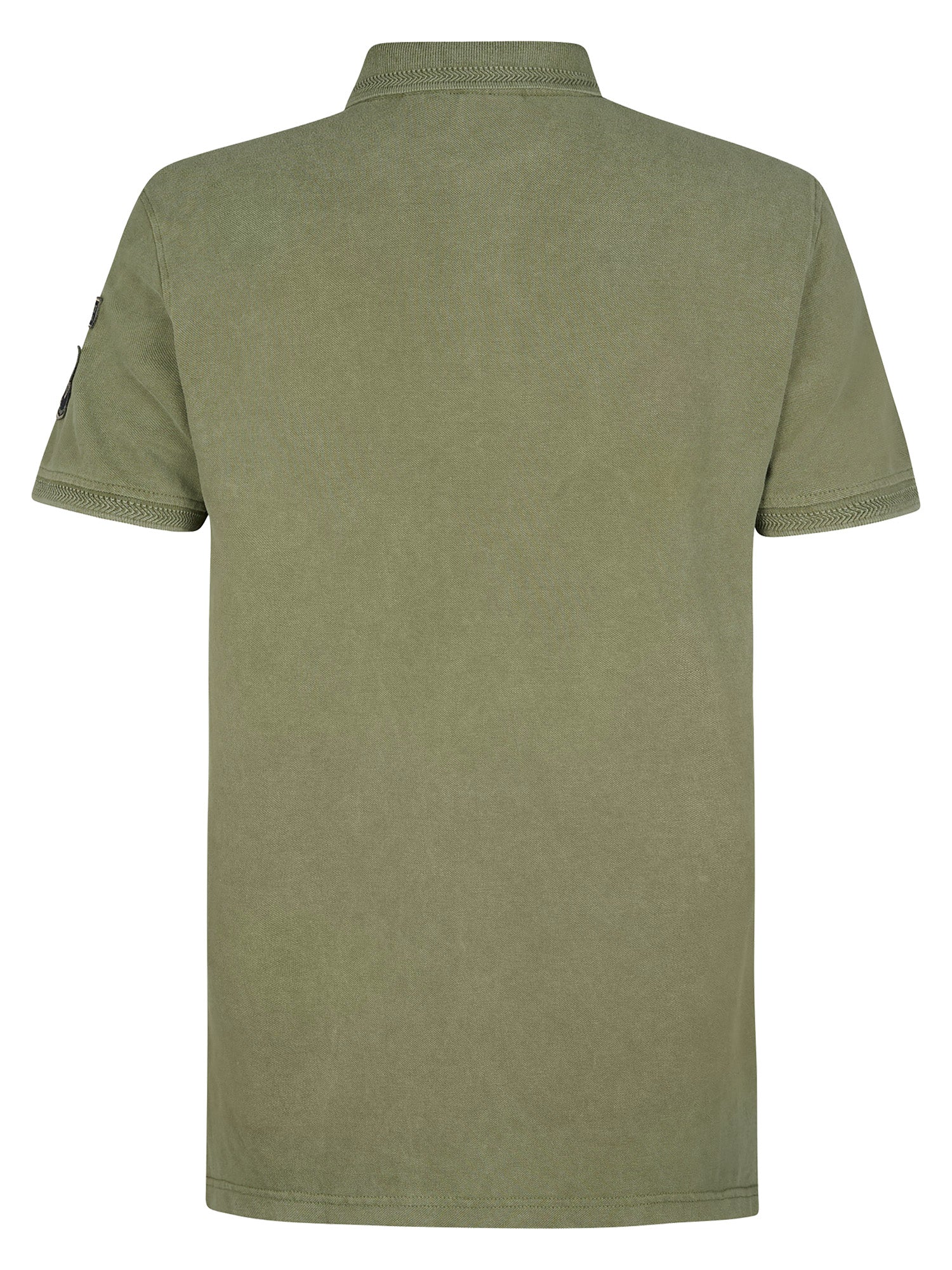 Petrol Industries Men Polo Short Sleeve Regular Fit Dusty Army