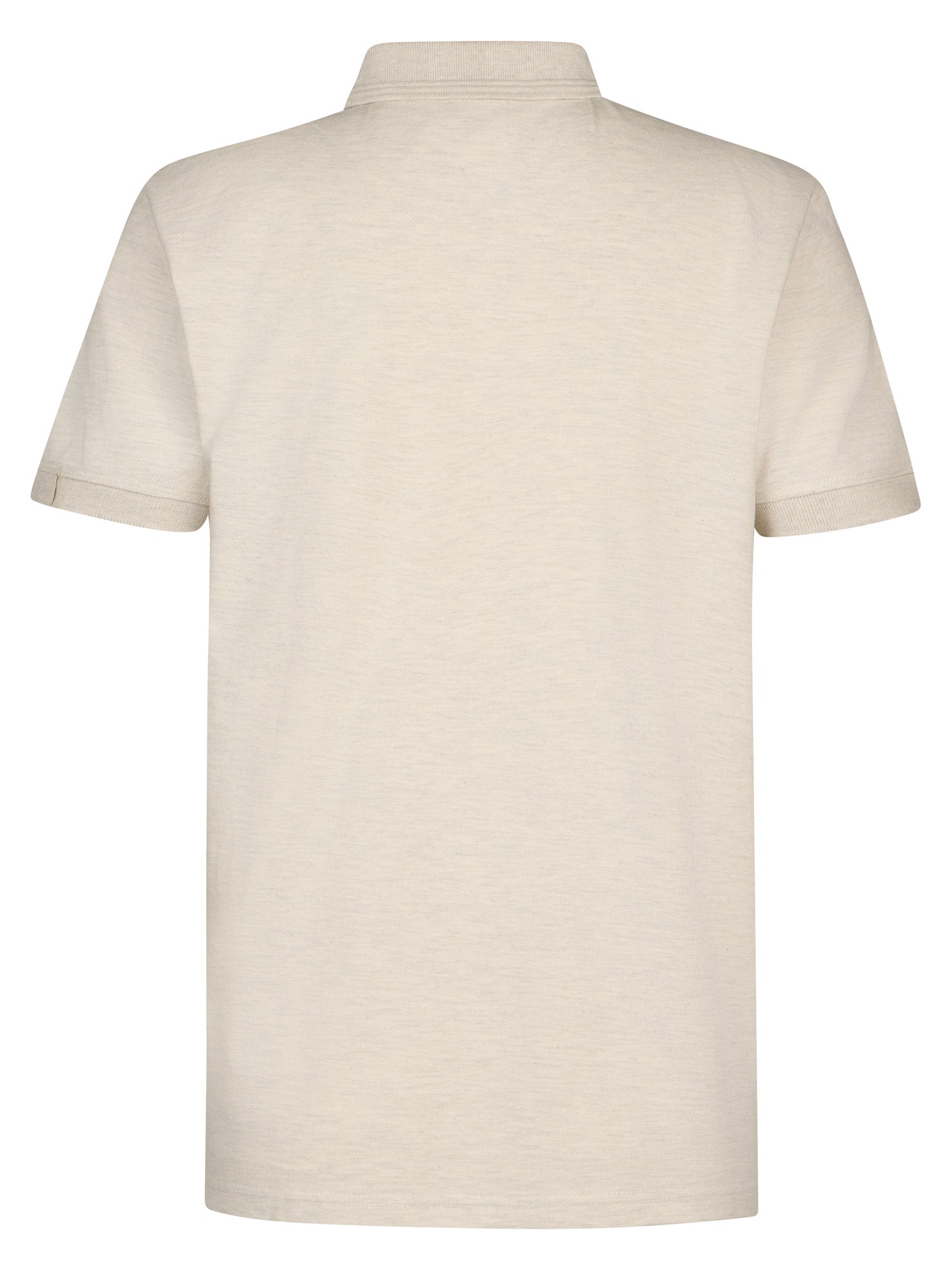 Petrol Industries Men Polo Short Sleeve Regular Fit Antique White Melee