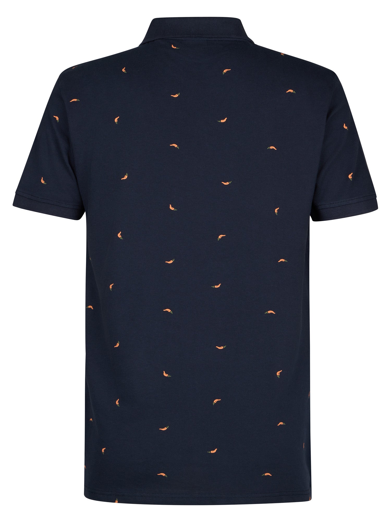 Petrol Industries Men Polo Short Sleeve Regular Fit Navy Blue