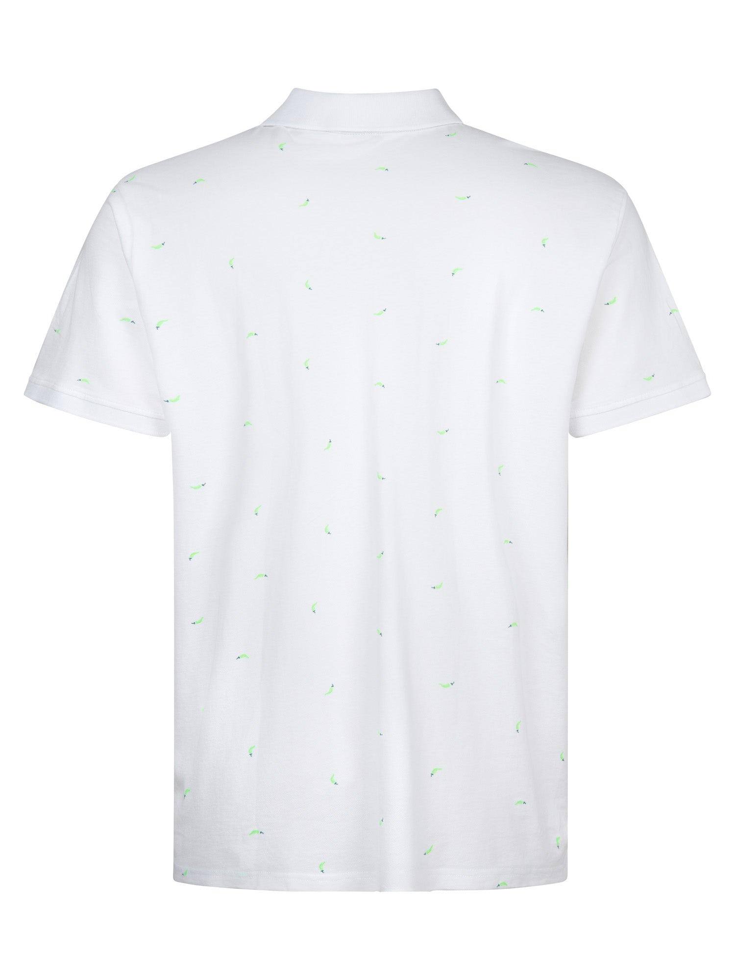 Petrol Industries Men Polo Short Sleeve Regular Plus Fit Bright White