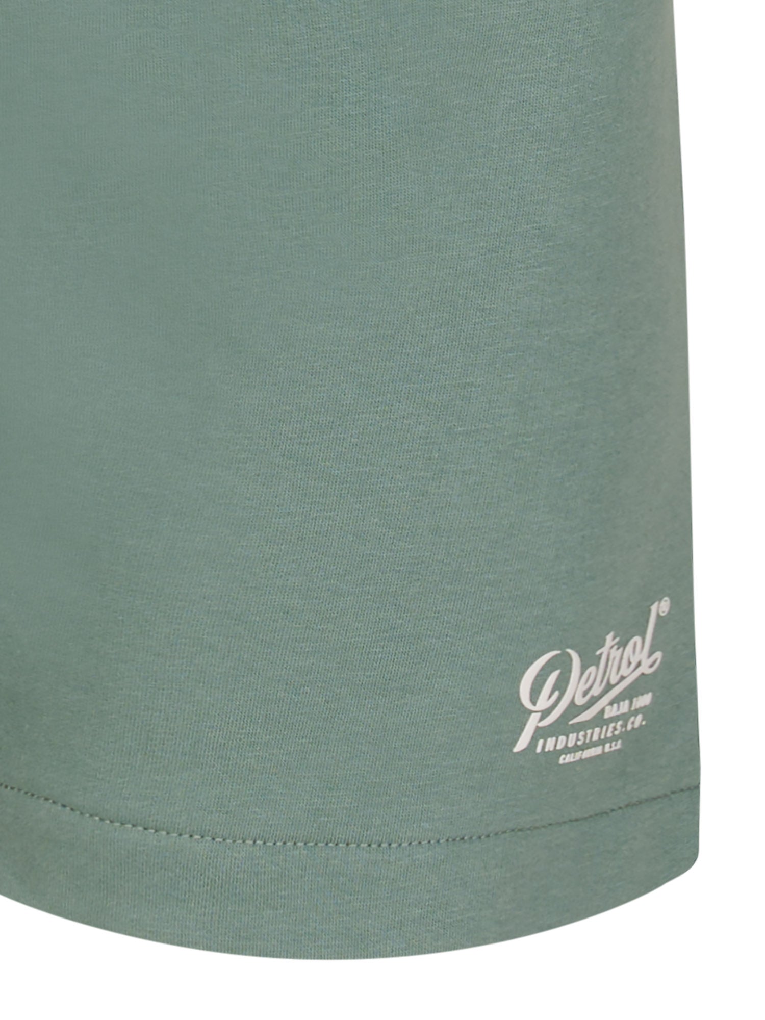 Petrol Industries Men Short Jogging Sweat Fit Oil Green