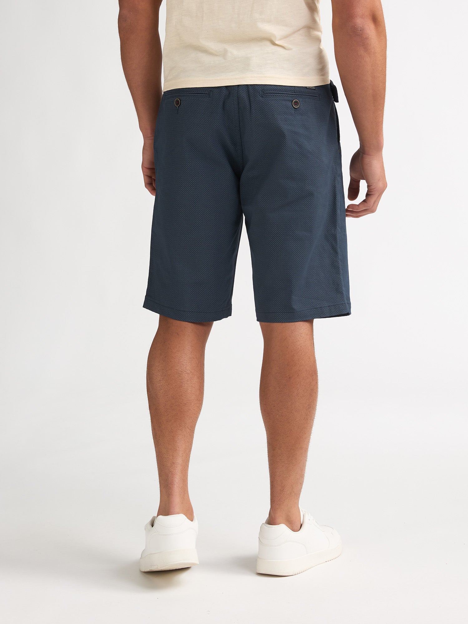 Petrol Industries Men Shorts Chino Fit Navy Blue