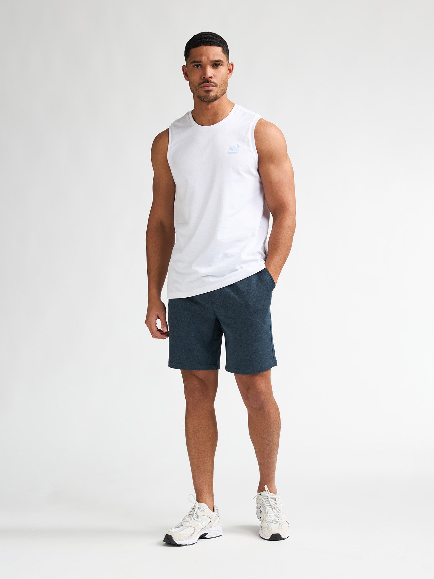Petrol Industries Men Shorts Chino Fit Navy Blue