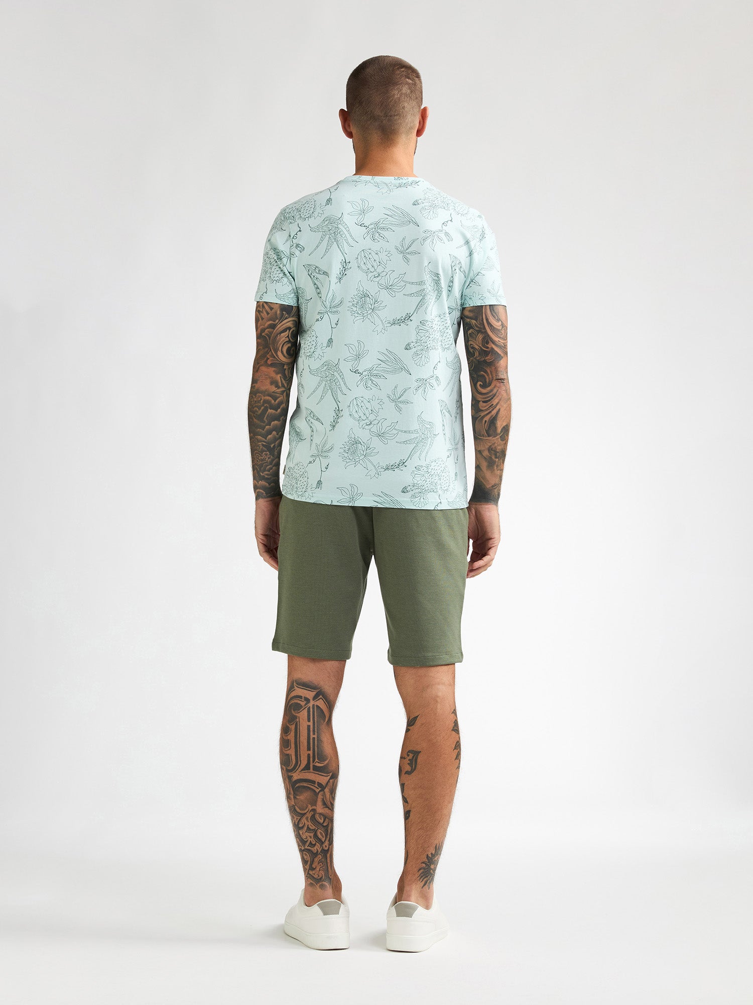 Petrol Industries Men Shorts Chino Fit Dusty Army