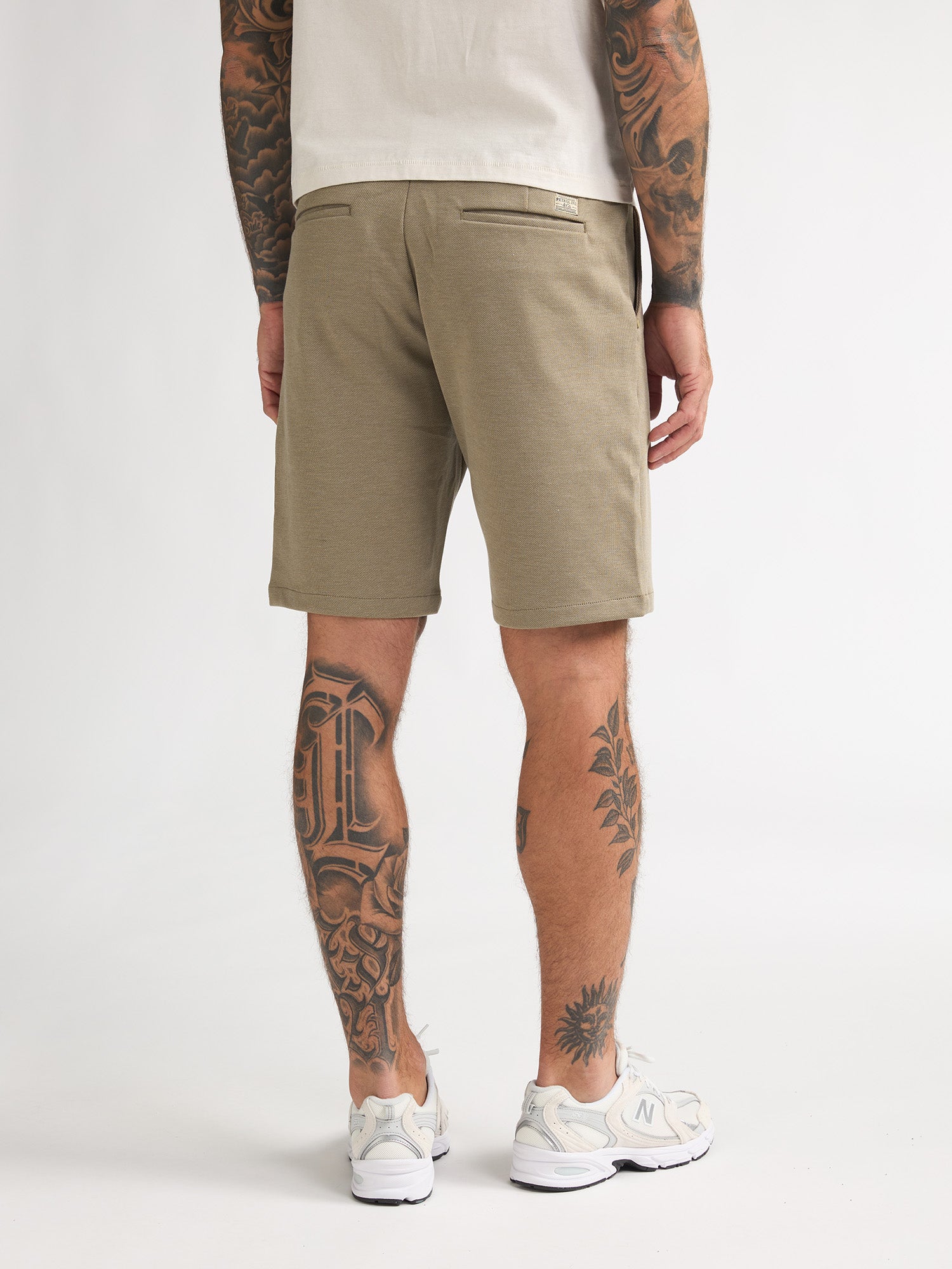 Petrol Industries Men Shorts Chino Fit Light Tan