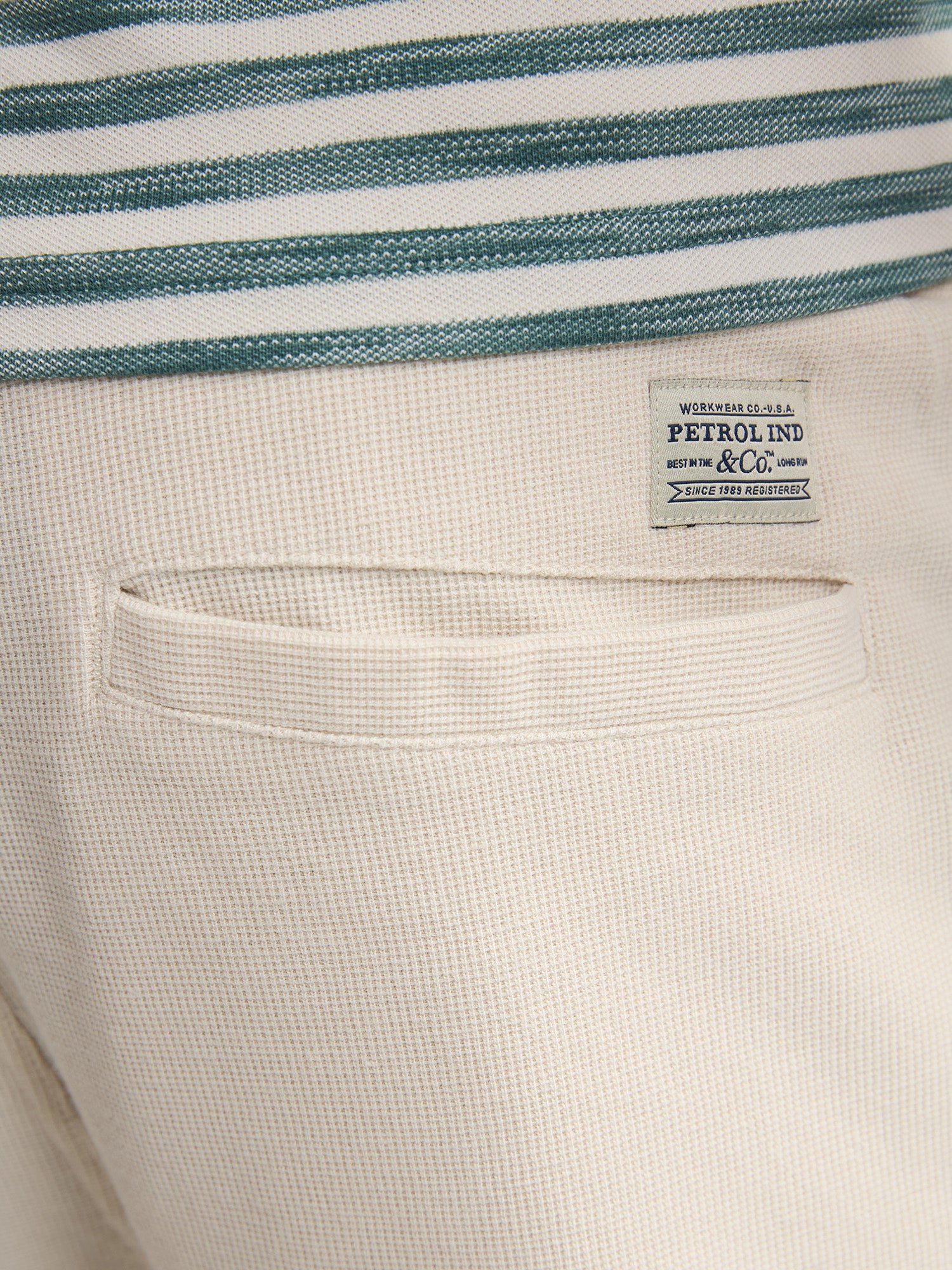 Petrol Industries Men Shorts Chino Fit Seashell