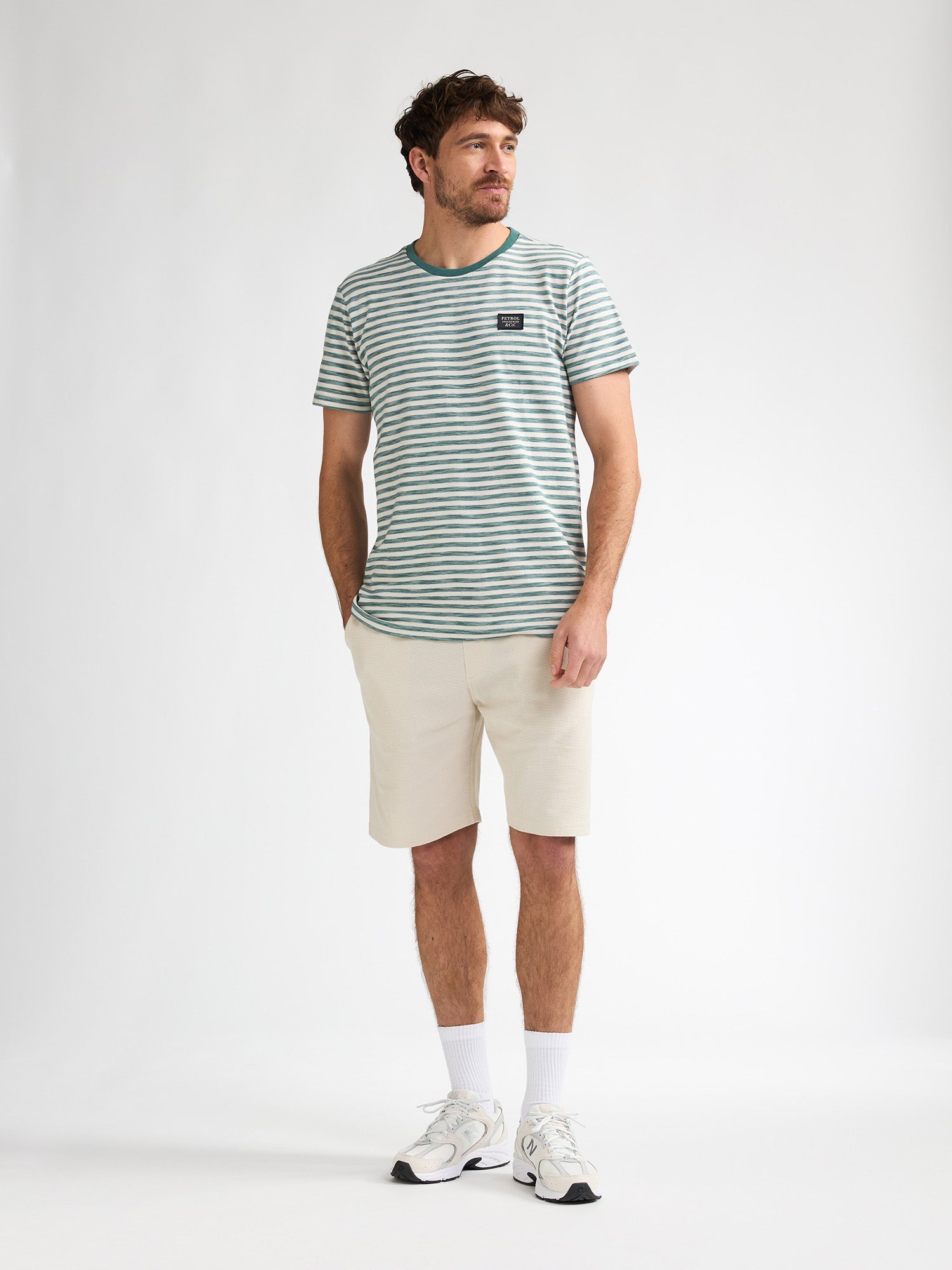 Petrol Industries Men Shorts Chino Fit Seashell