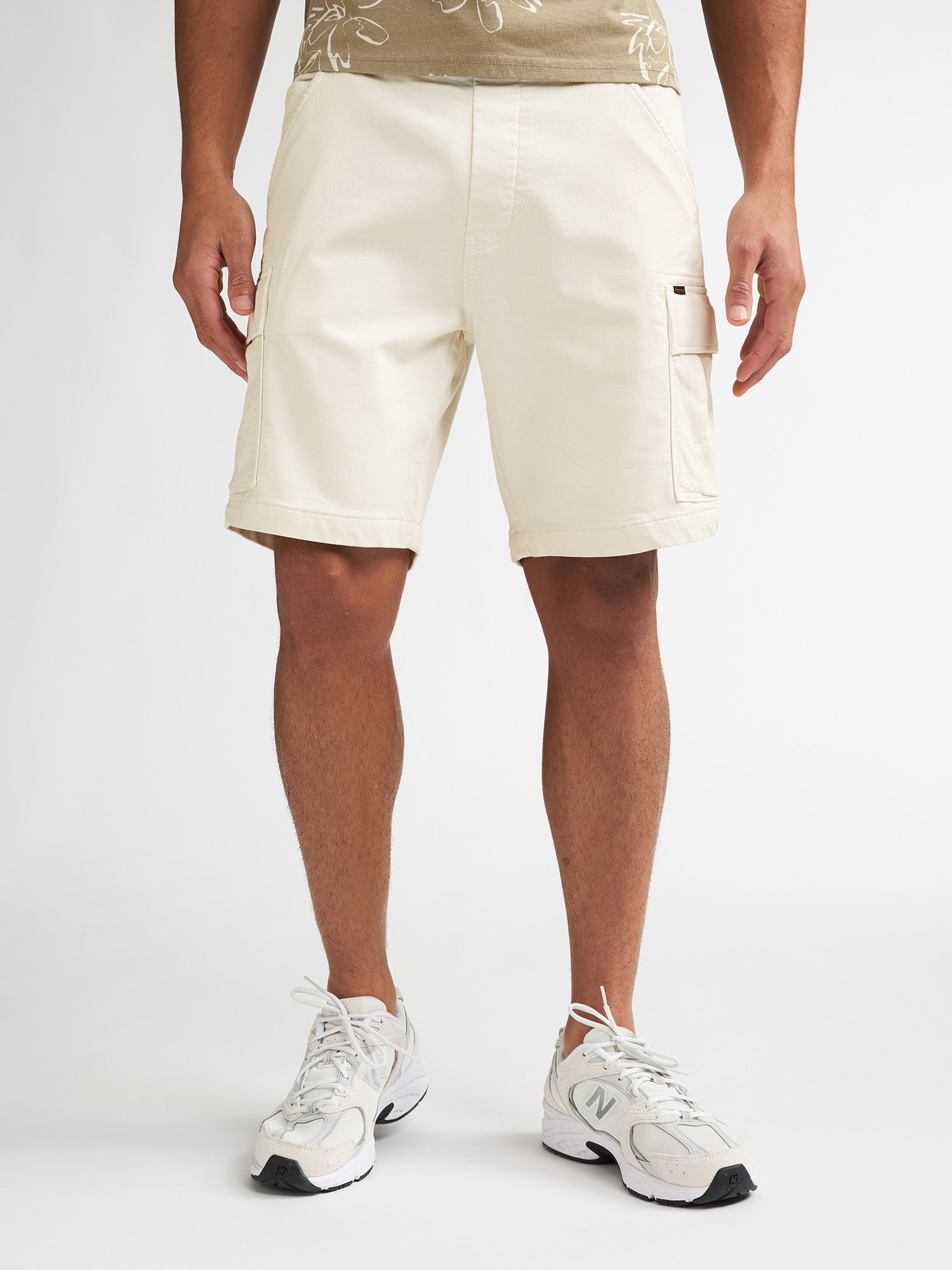 Petrol Industries Men Shorts Cargo Fit Seashell