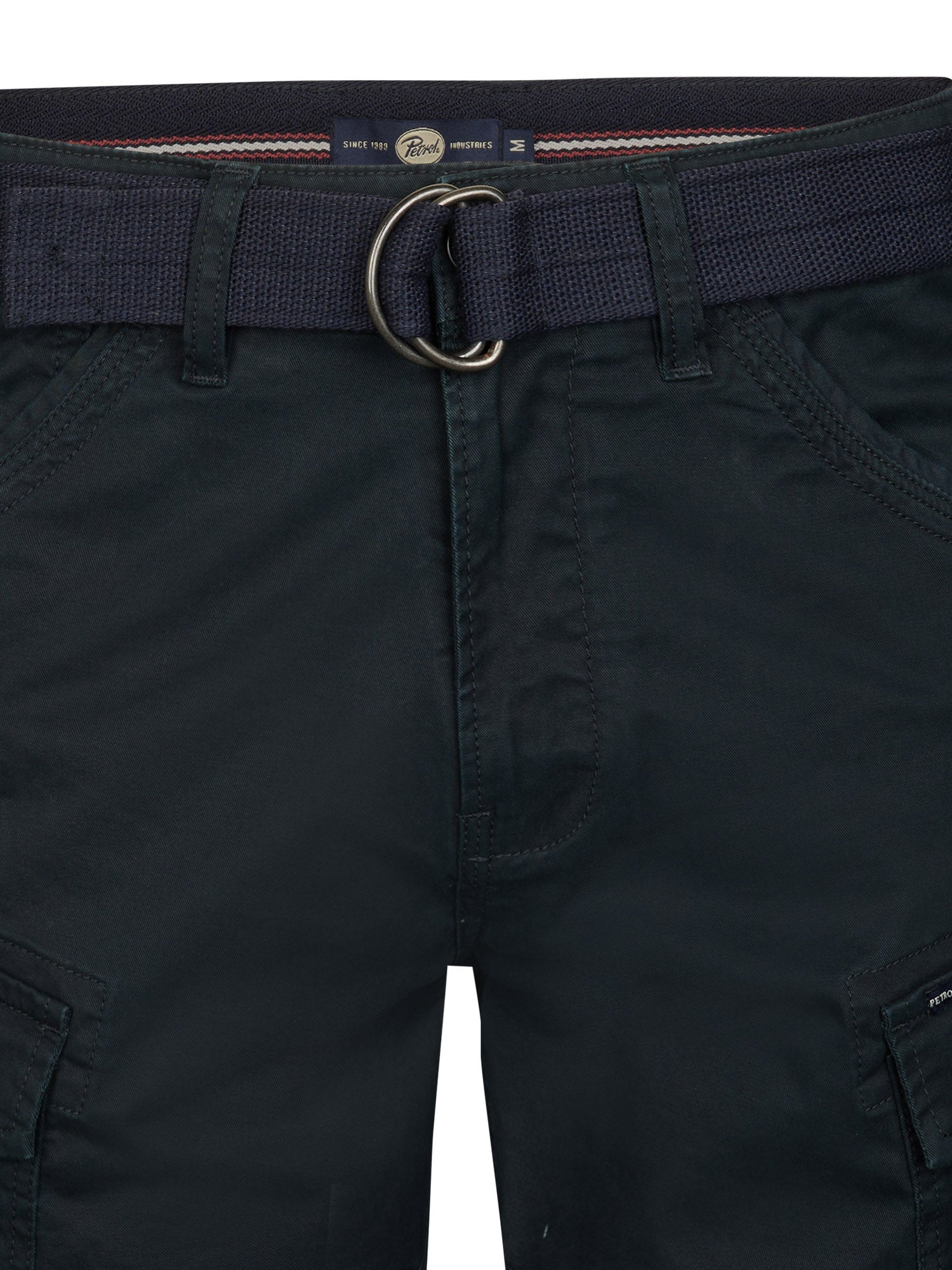 Petrol Industries Men Shorts Cargo Fit Black