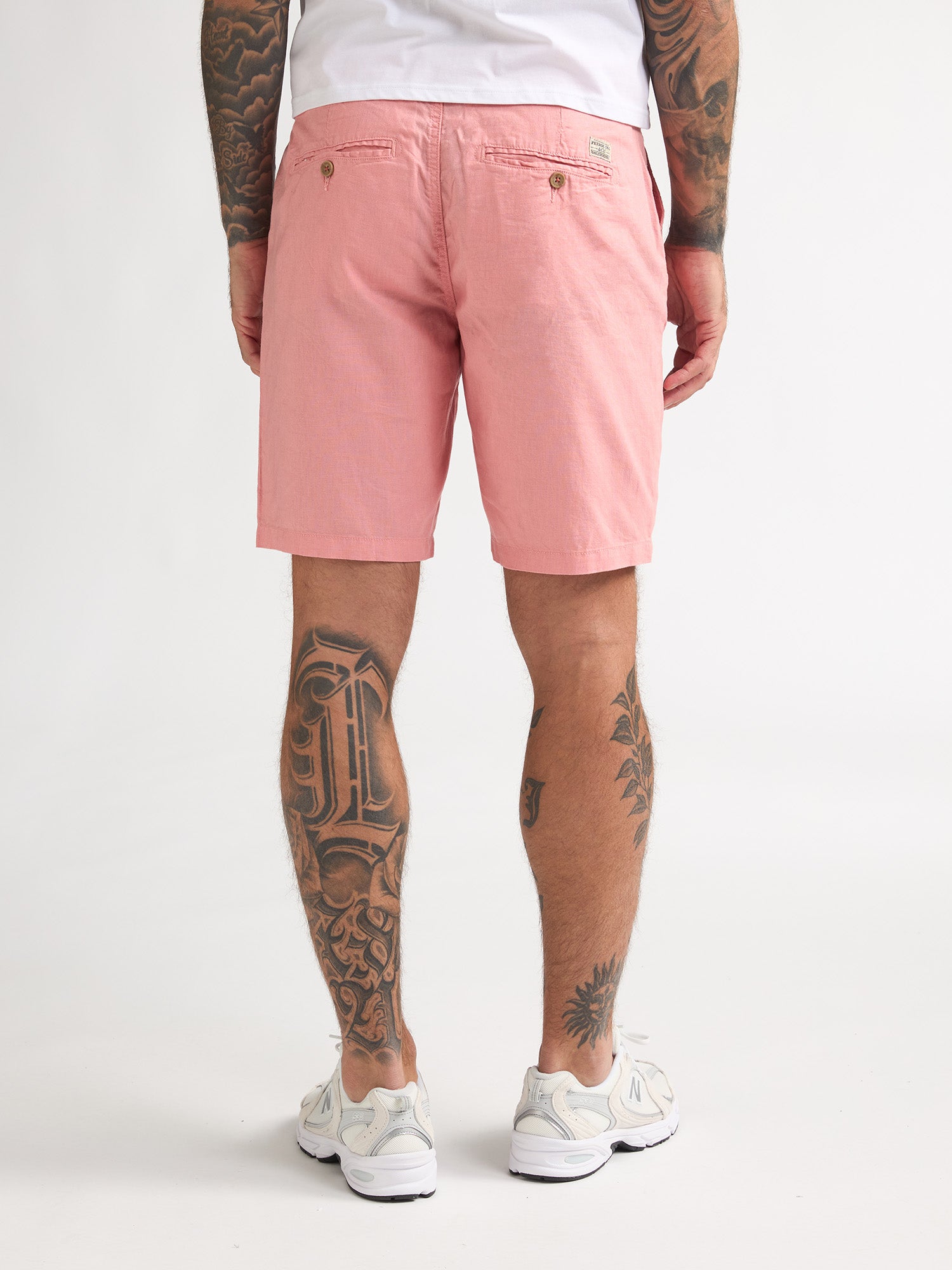 Petrol Industries Men Shorts Chino Fit Light Coral