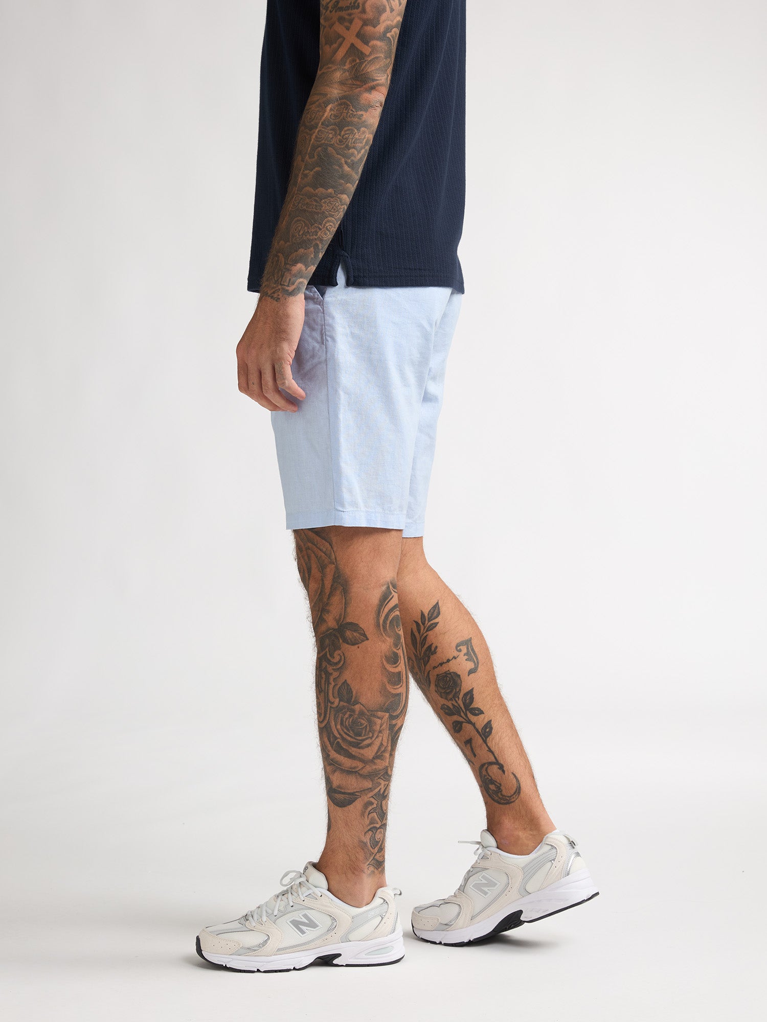 Petrol Industries Men Shorts Chino Fit Sky