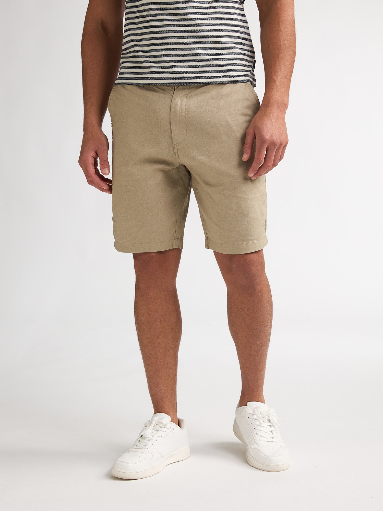 Petrol Industries Men Shorts Chino Fit Light Tan