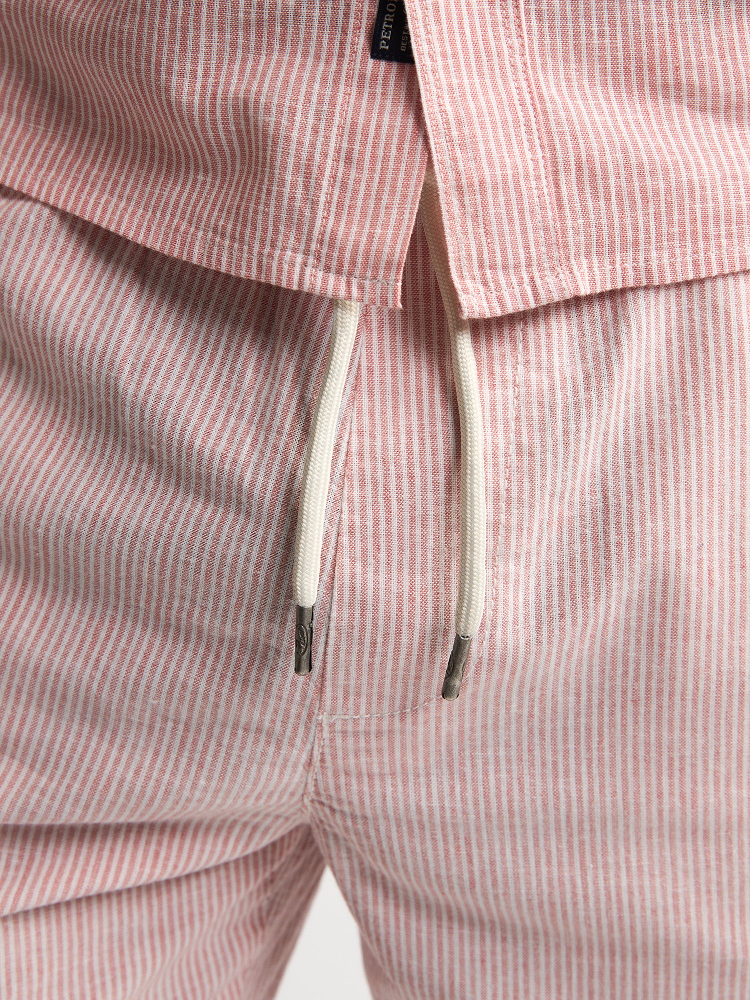 Petrol Industries Men Shorts Chino Fit Light Coral