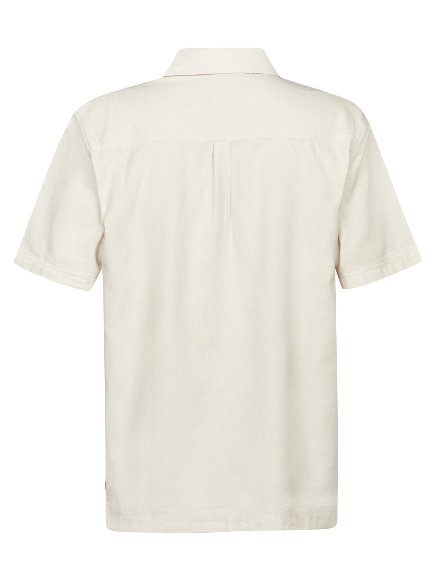 Petrol Industries Men Shirt Short Sleeve Uni Relaxed Fit Seashell