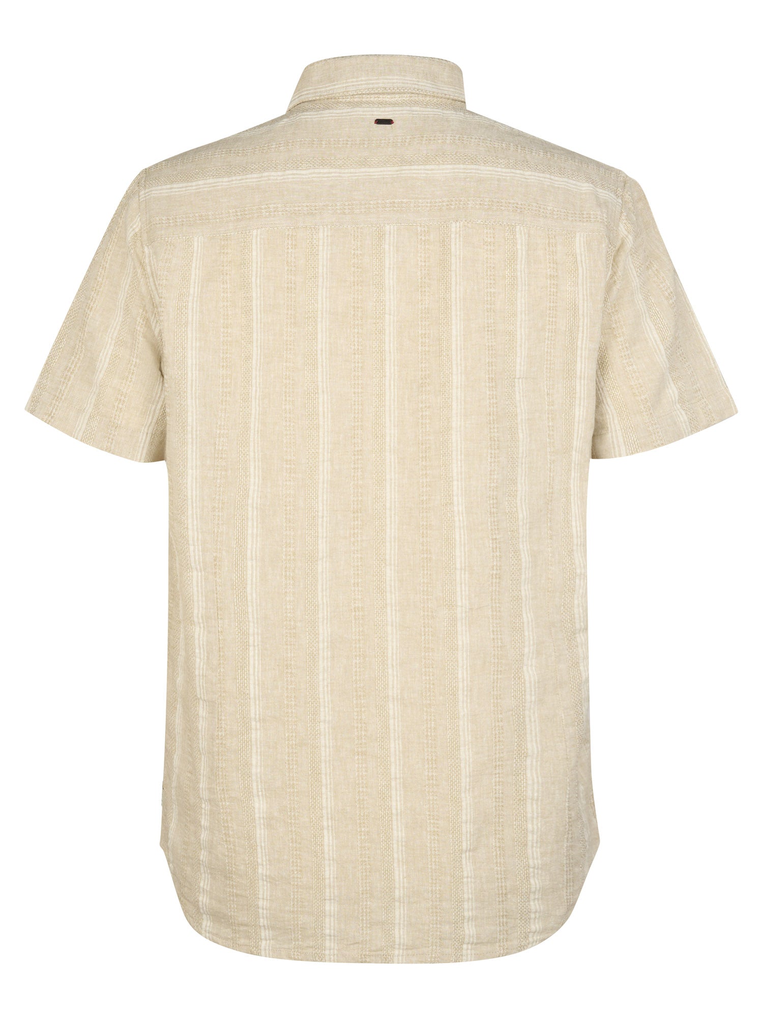 Petrol Industries Men Shirt Short Sleeve Uni Regular Fit Light Tan