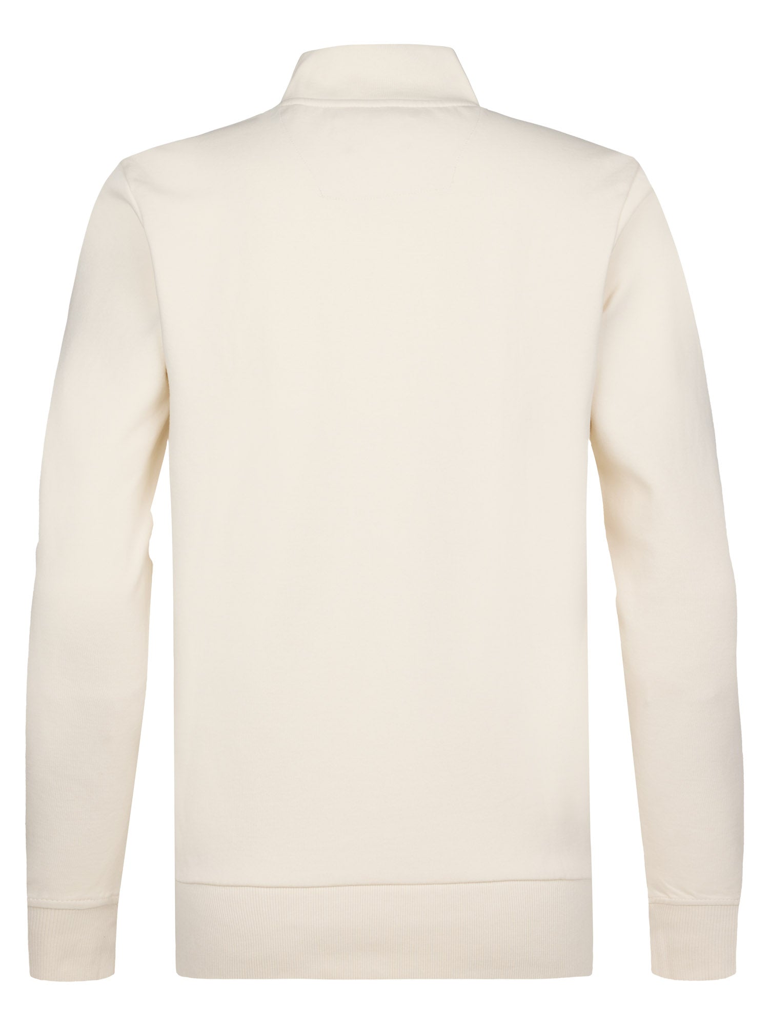 Petrol Industries Men Sweater Collar Zip Regular Fit Seashell
