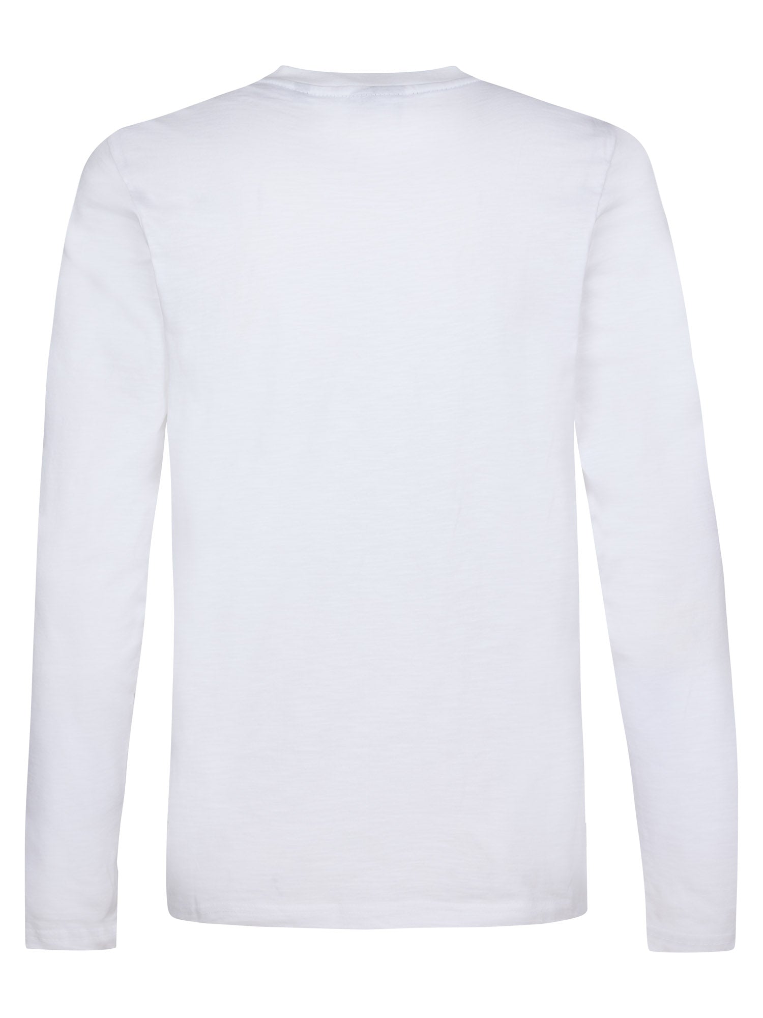 Petrol Industries Men T-Shirt Long Sleeve Regular Fit Bright White