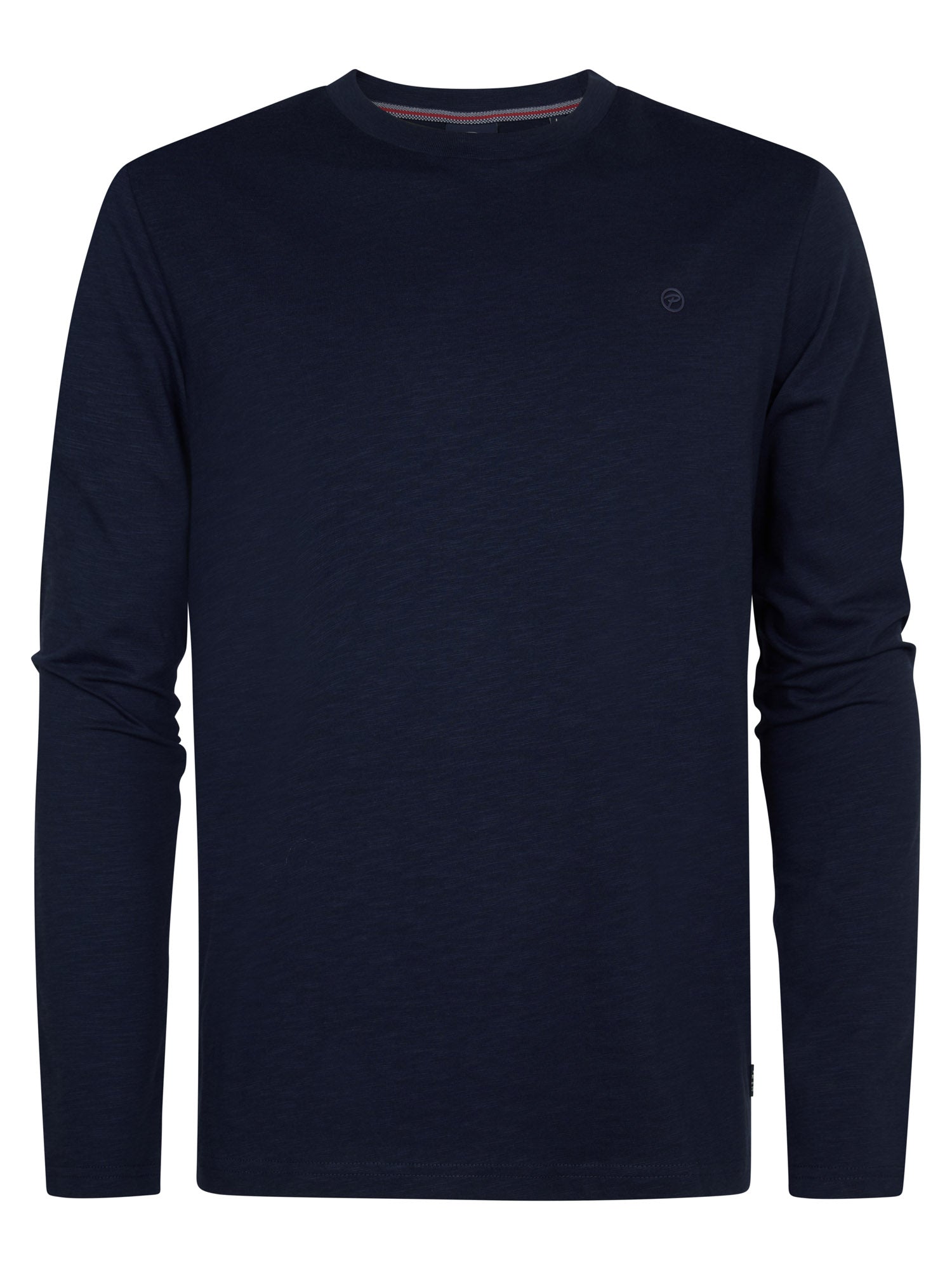 Petrol Industries Men T-Shirt Long Sleeve Regular Fit Navy Blue