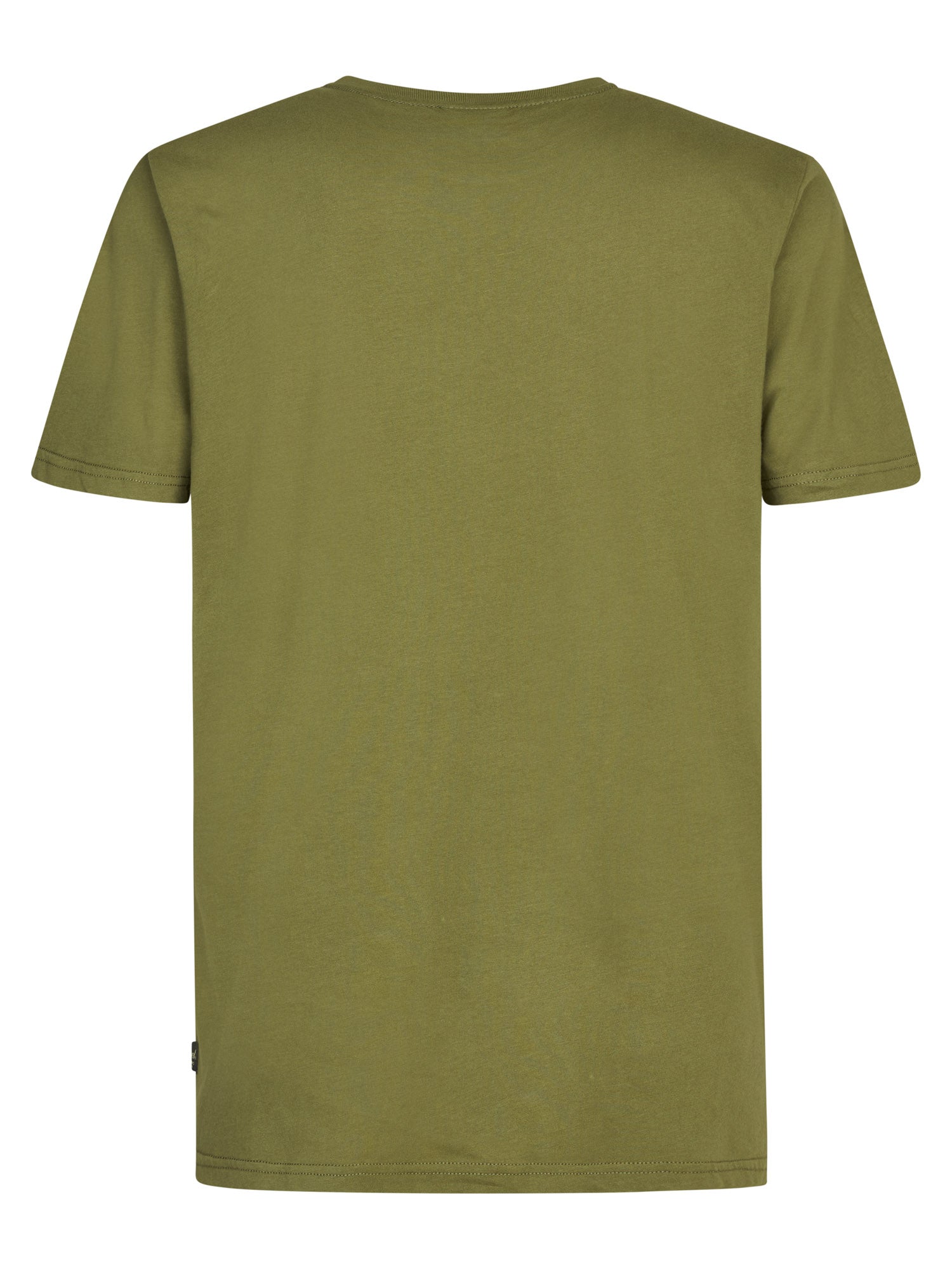 Petrol Industries Men T-Shirt Short Sleeve Classic Print Regular Fit Dusty Army