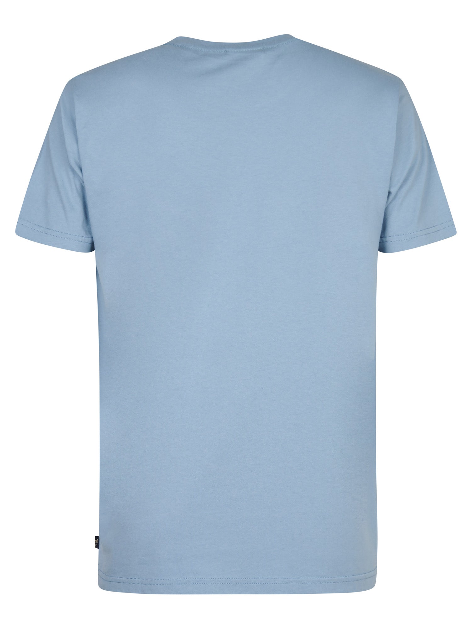 Petrol Industries Men T-Shirt Short Sleeve Classic Print Regular Fit Marble Blue