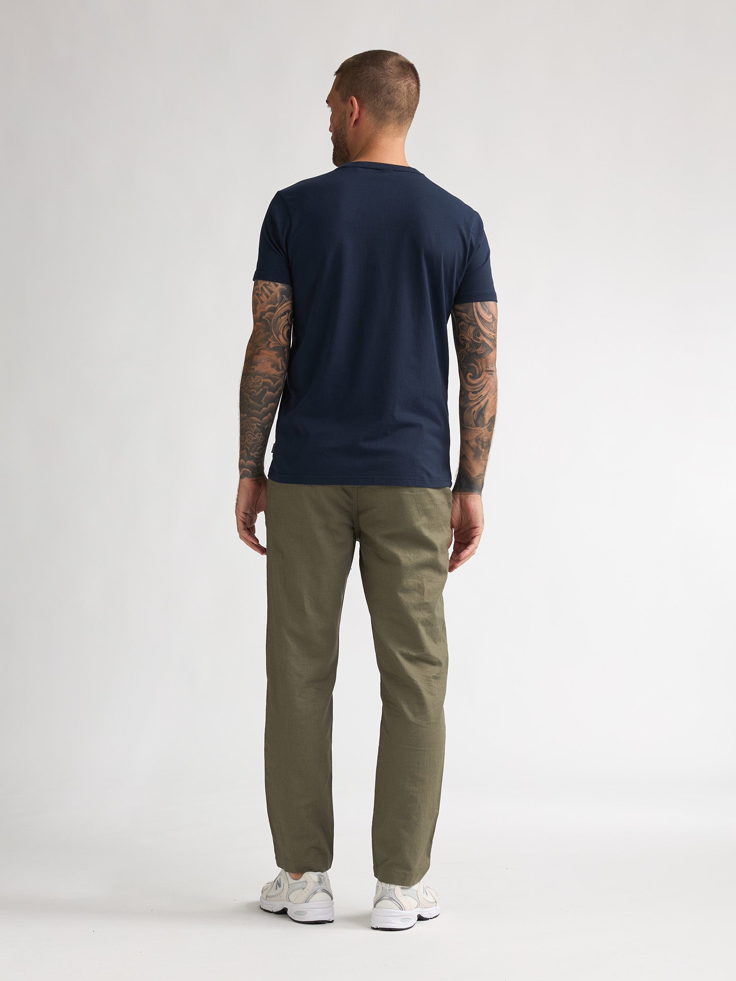 Petrol Industries Men T-Shirt Short Sleeve Classic Print Regular Fit Navy Blue
