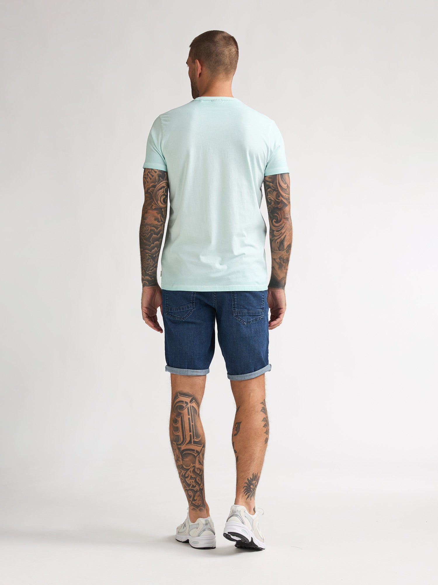 Petrol Industries Men T-Shirt Short Sleeve Regular Fit Cool Mint