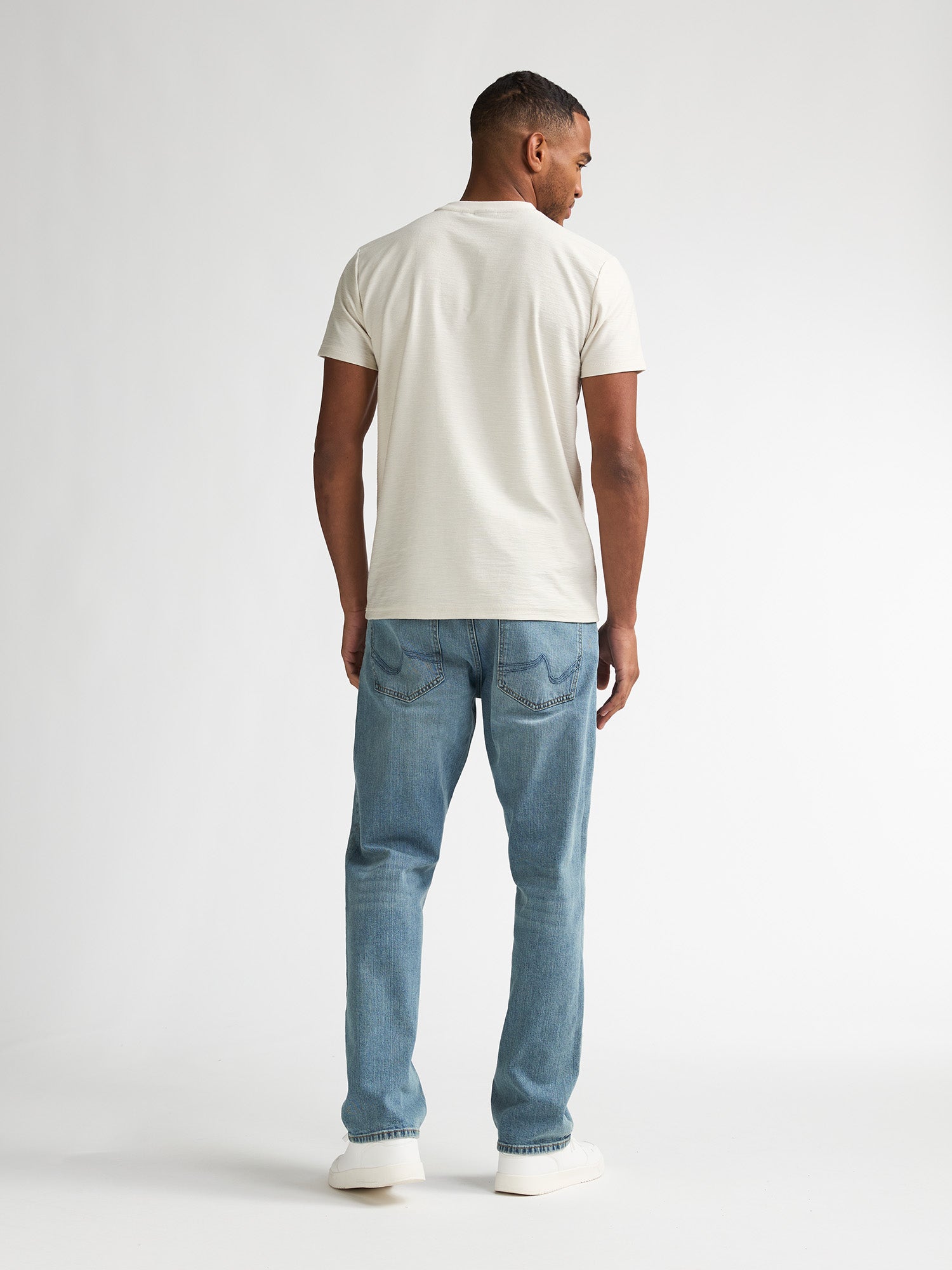 Petrol Industries Men T-Shirt Short Sleeve Regular Fit Seashell