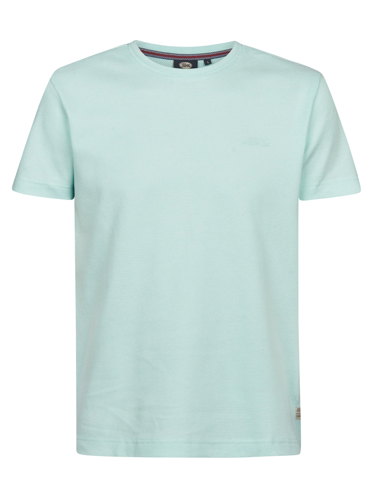 Petrol Industries Men T-Shirt Short Sleeve Regular Fit Cool Mint