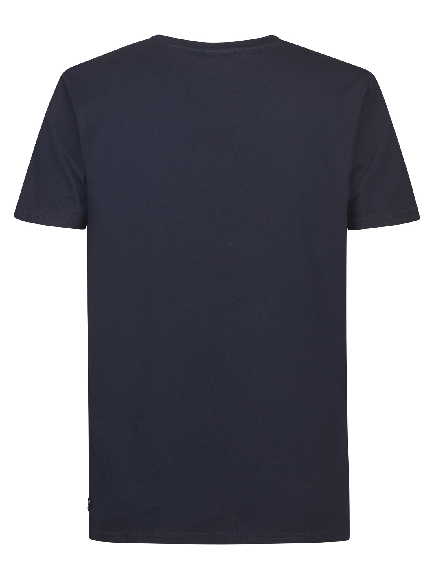 Petrol Industries Men T-Shirt Short Sleeve Classic Print Regular Fit Navy Blue