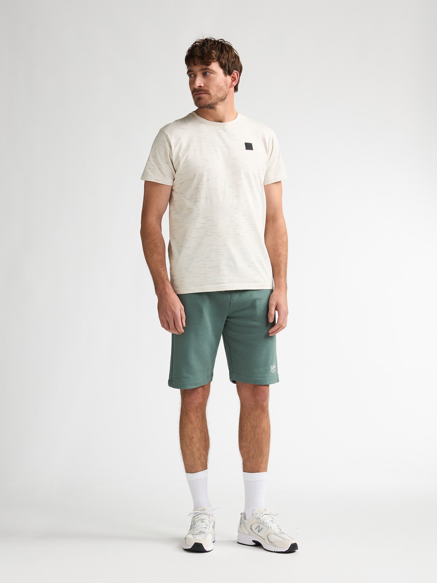 Petrol Industries Men T-Shirt Short Sleeve Regular Fit Seashell
