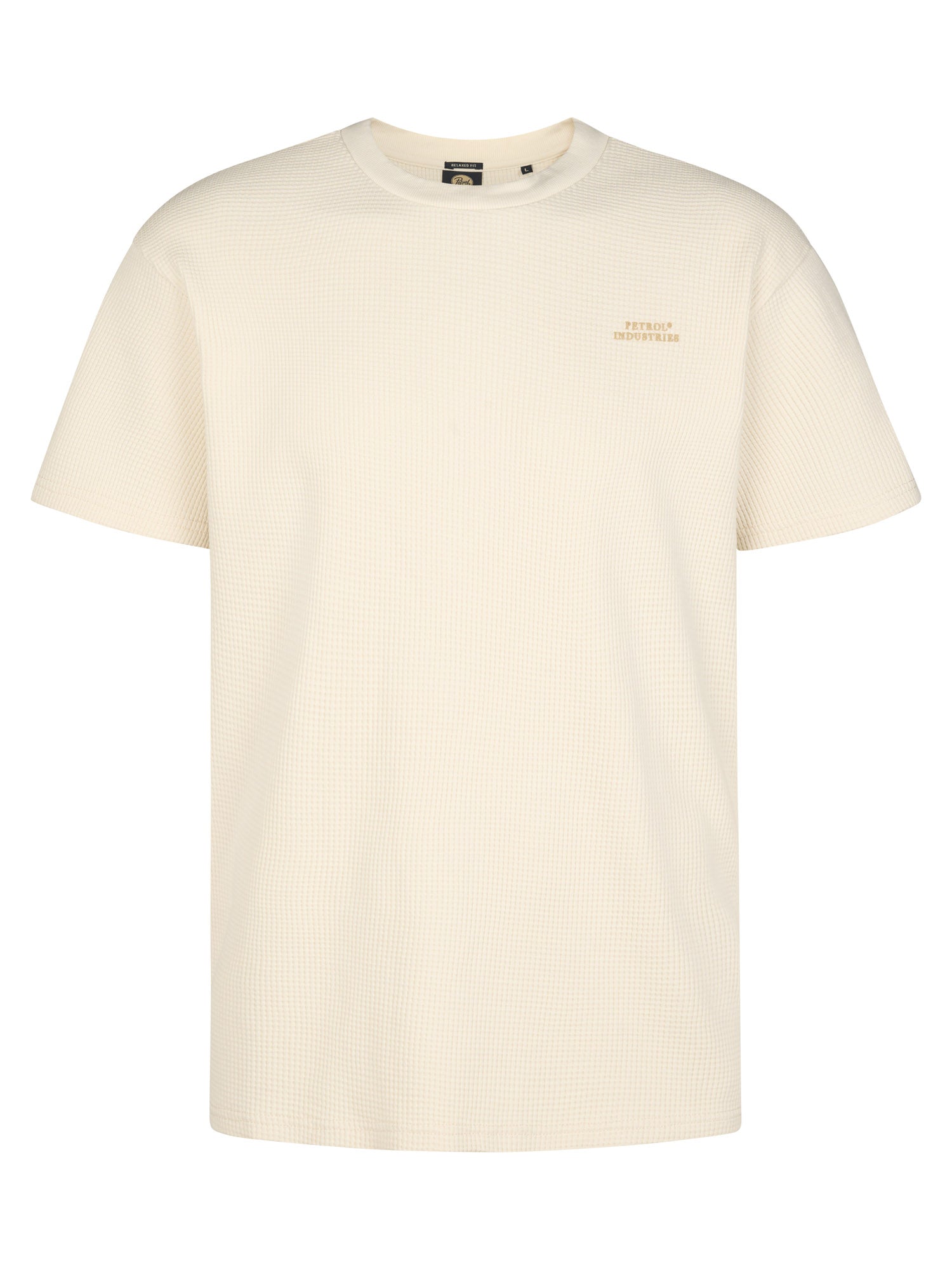 Petrol Industries Men T-Shirt Short Sleeve Relaxed Fit Seashell