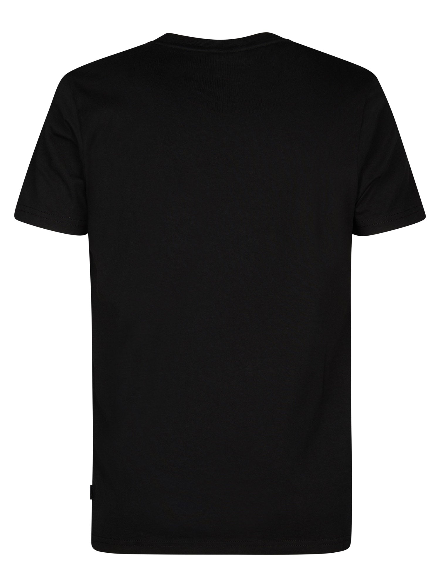 Petrol Industries Men T-Shirt Short Sleeve Classic Print Regular Fit Black
