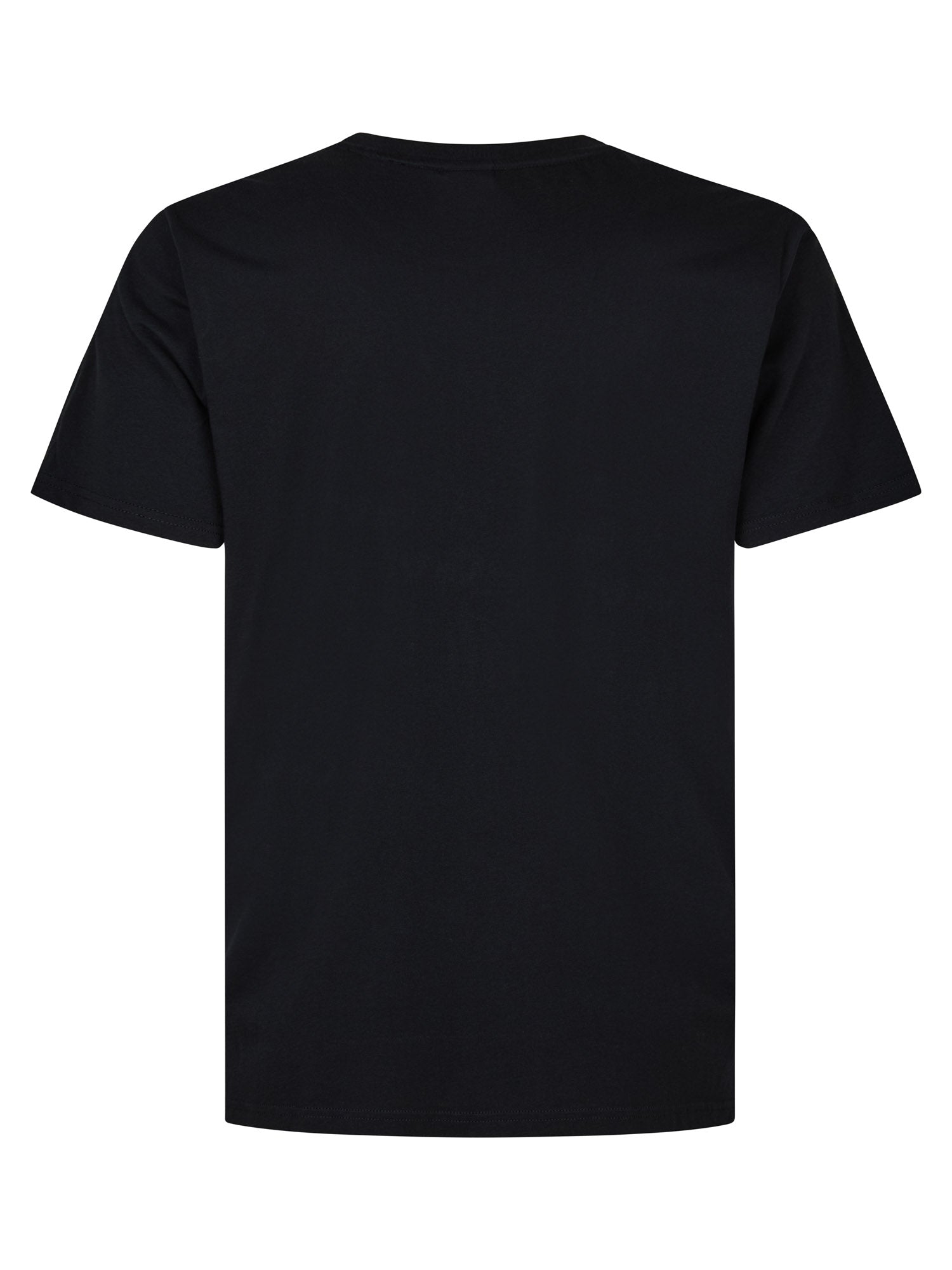Petrol Industries Men T-Shirt Short Sleeve Classic Print Regular Plus Fit Black