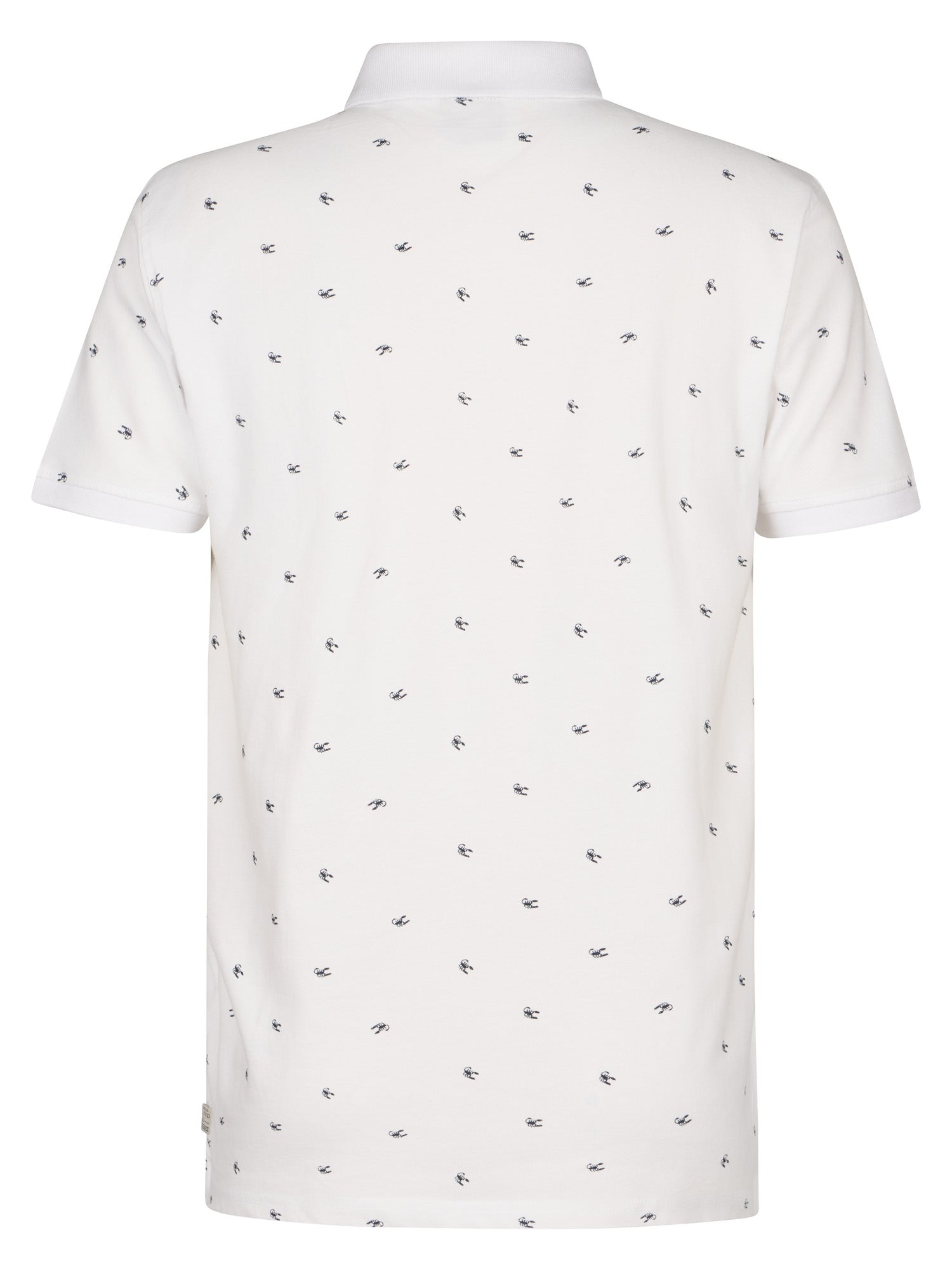 Petrol Industries Men Polo Short Sleeve Regular Fit Bright White