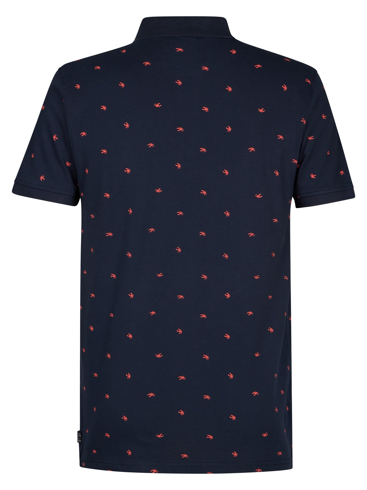 Petrol Industries Men Polo Short Sleeve Regular Fit Navy Blue