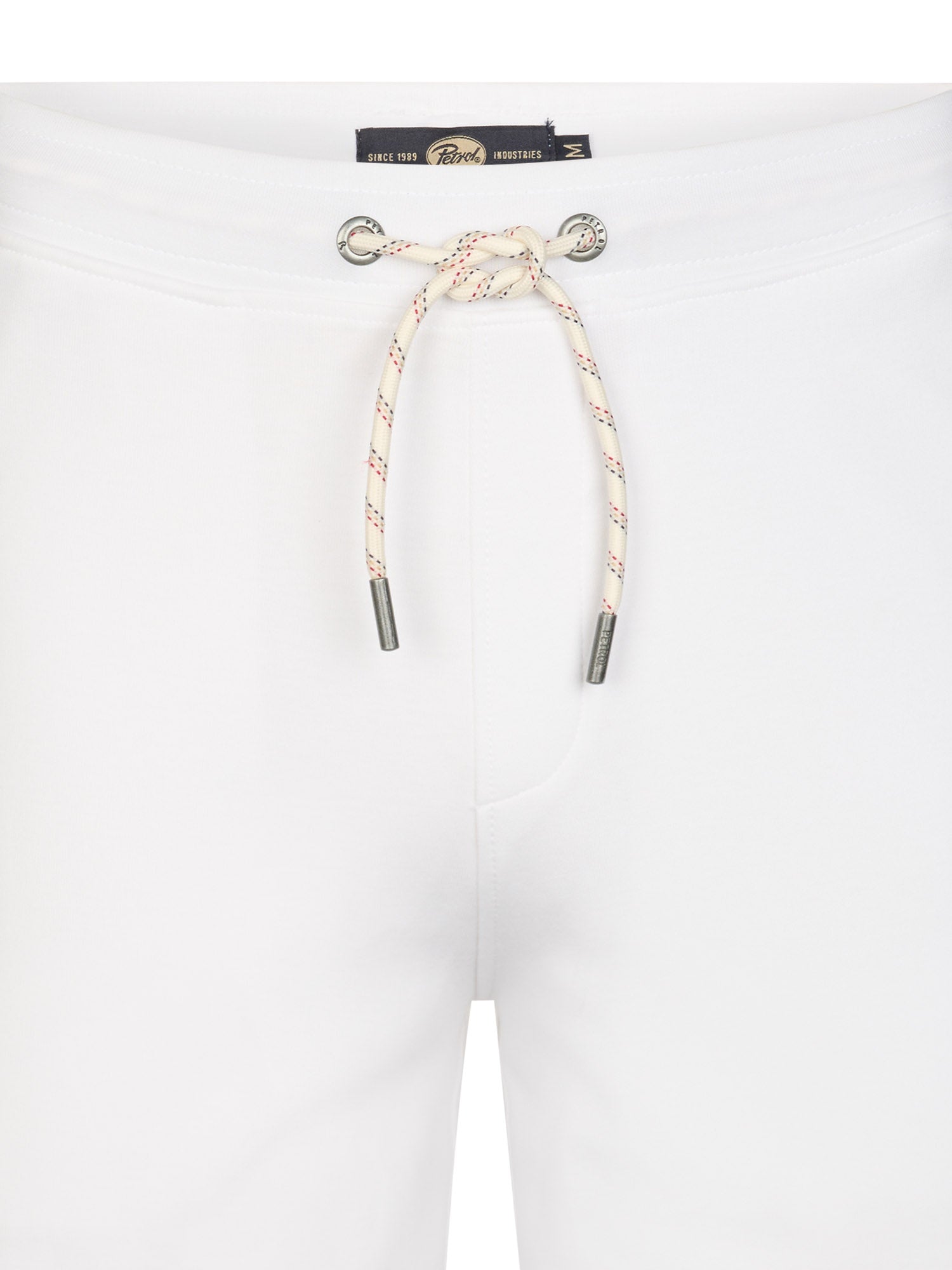 Petrol Industries Men Short Jogging Sweat Fit Bright White
