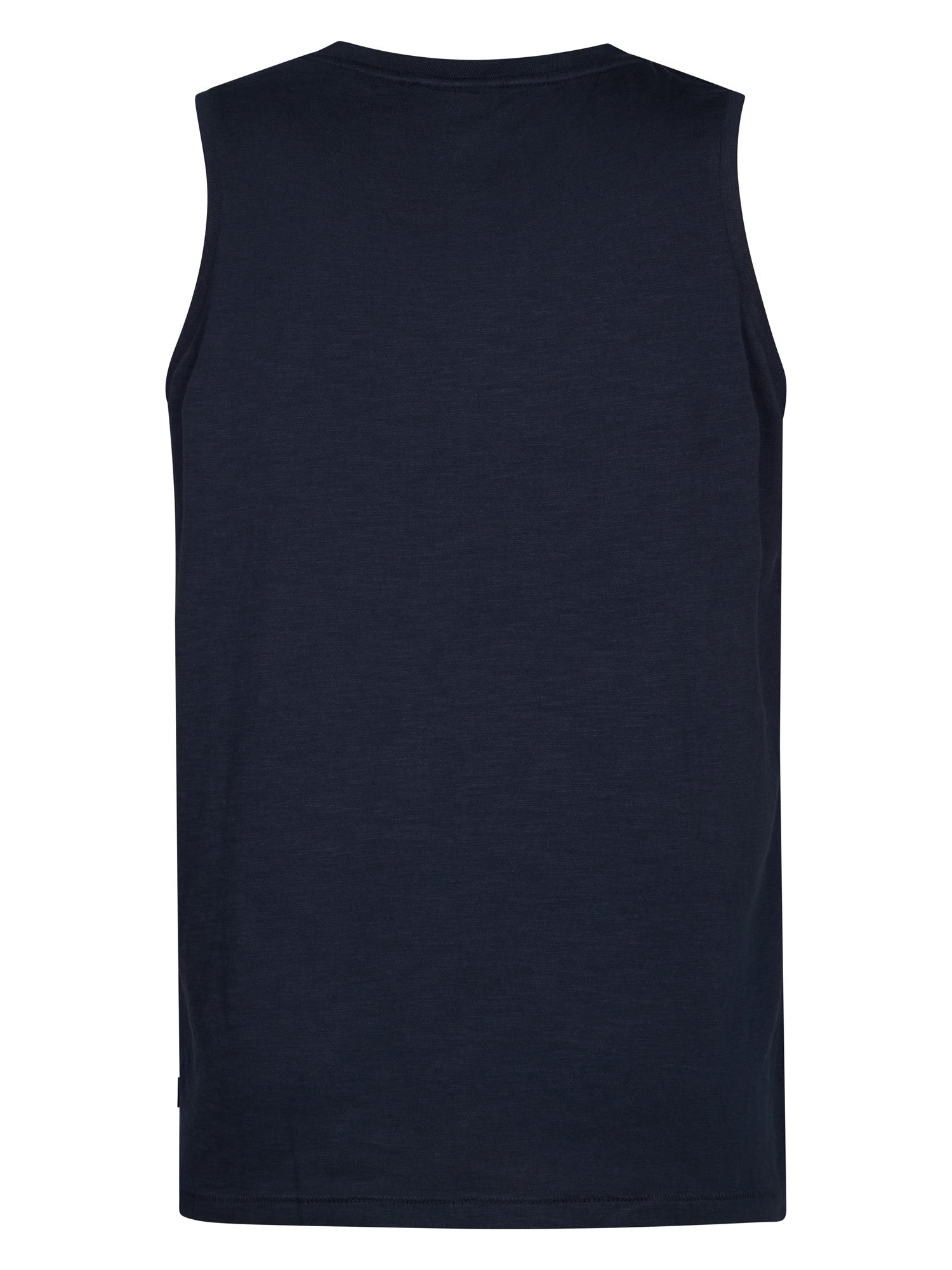 Petrol Industries Men Singlet Round Neck Regular Fit Navy Blue