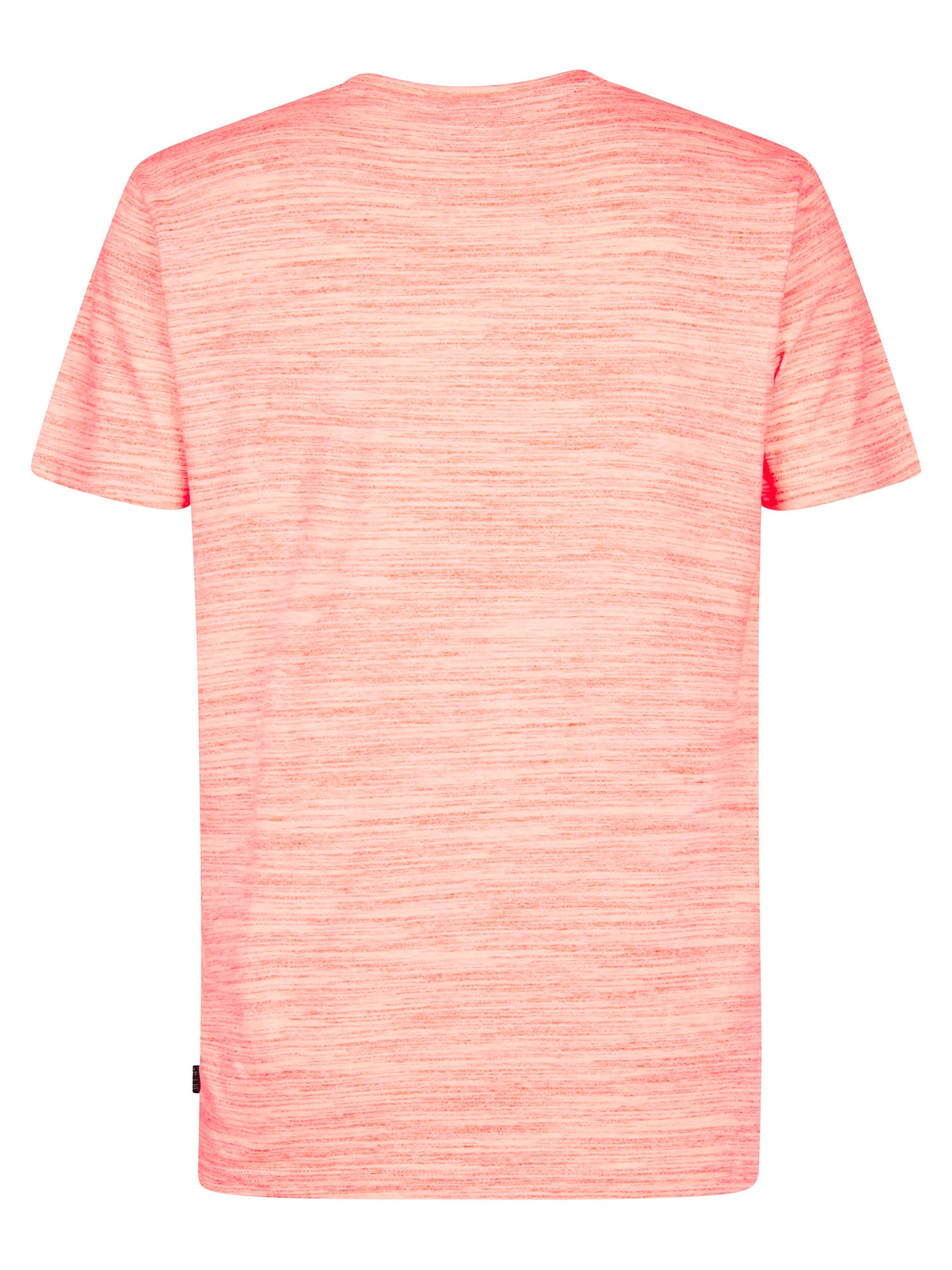 Petrol Industries Men T-Shirt Short Sleeve Classic Print Regular Fit Fiery Coral