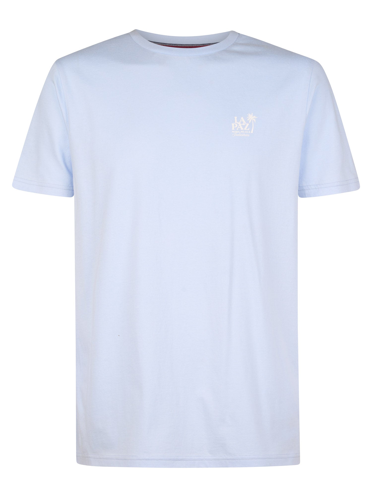 Petrol Industries Men T-Shirt Short Sleeve Regular Fit Sky