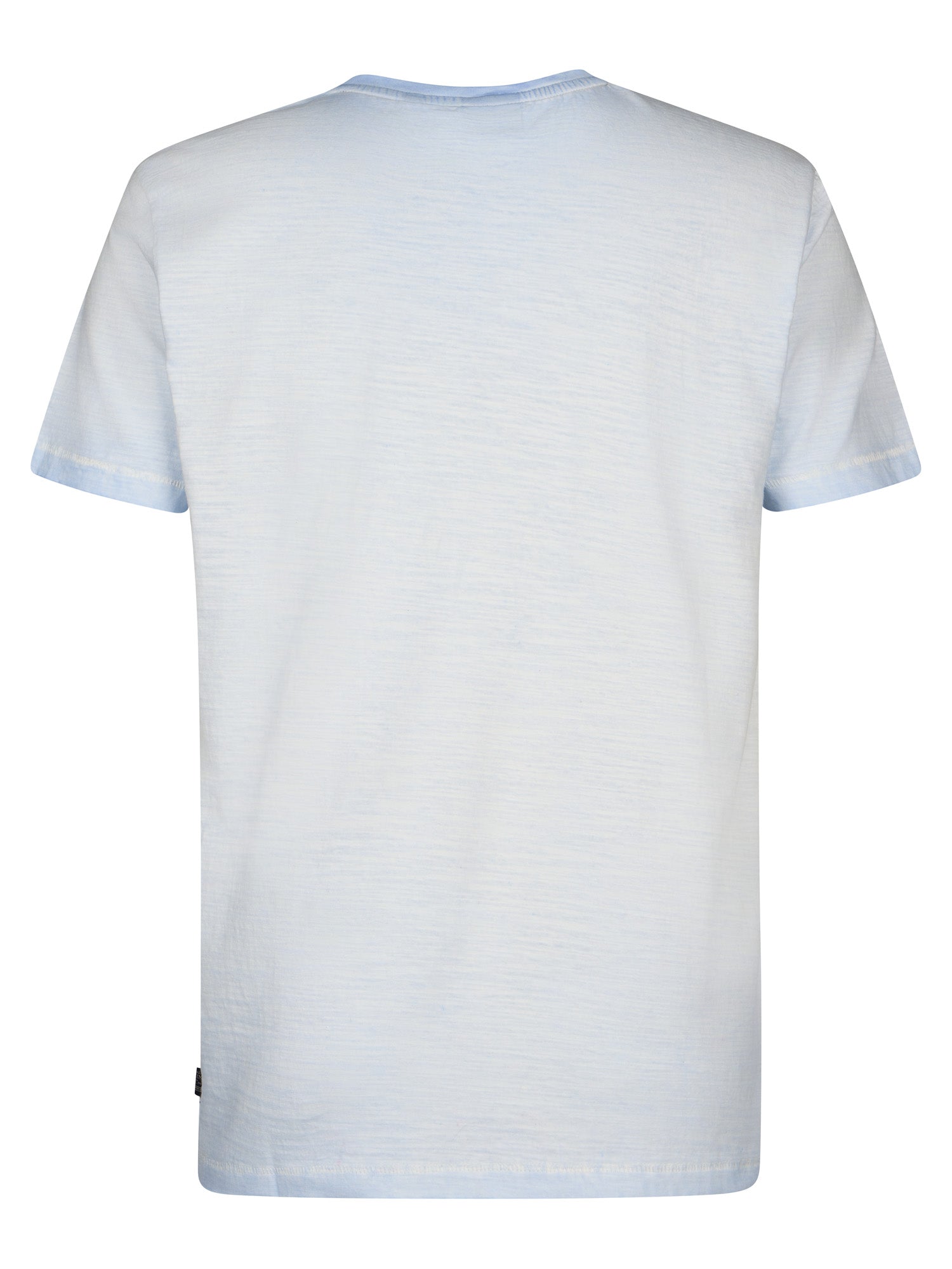 Petrol Industries Men T-Shirt Short Sleeve V-Neck Regular Fit Sky