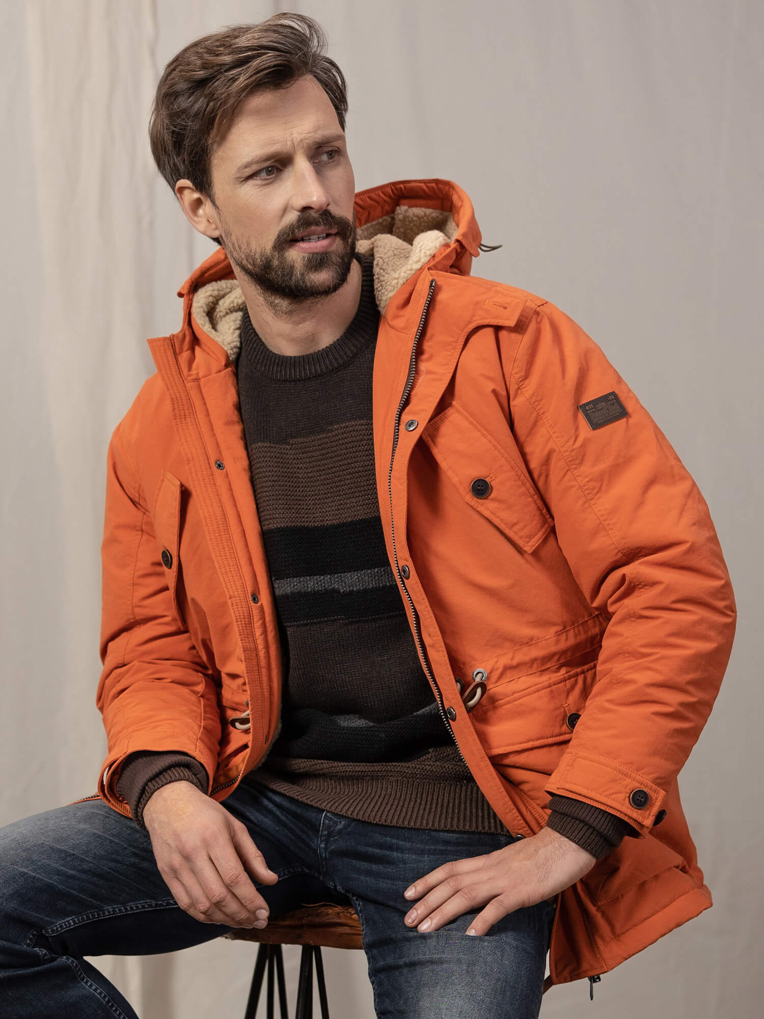 Petrol Brand Vetement Petrol Industrie Veste Parka Niles Boutique